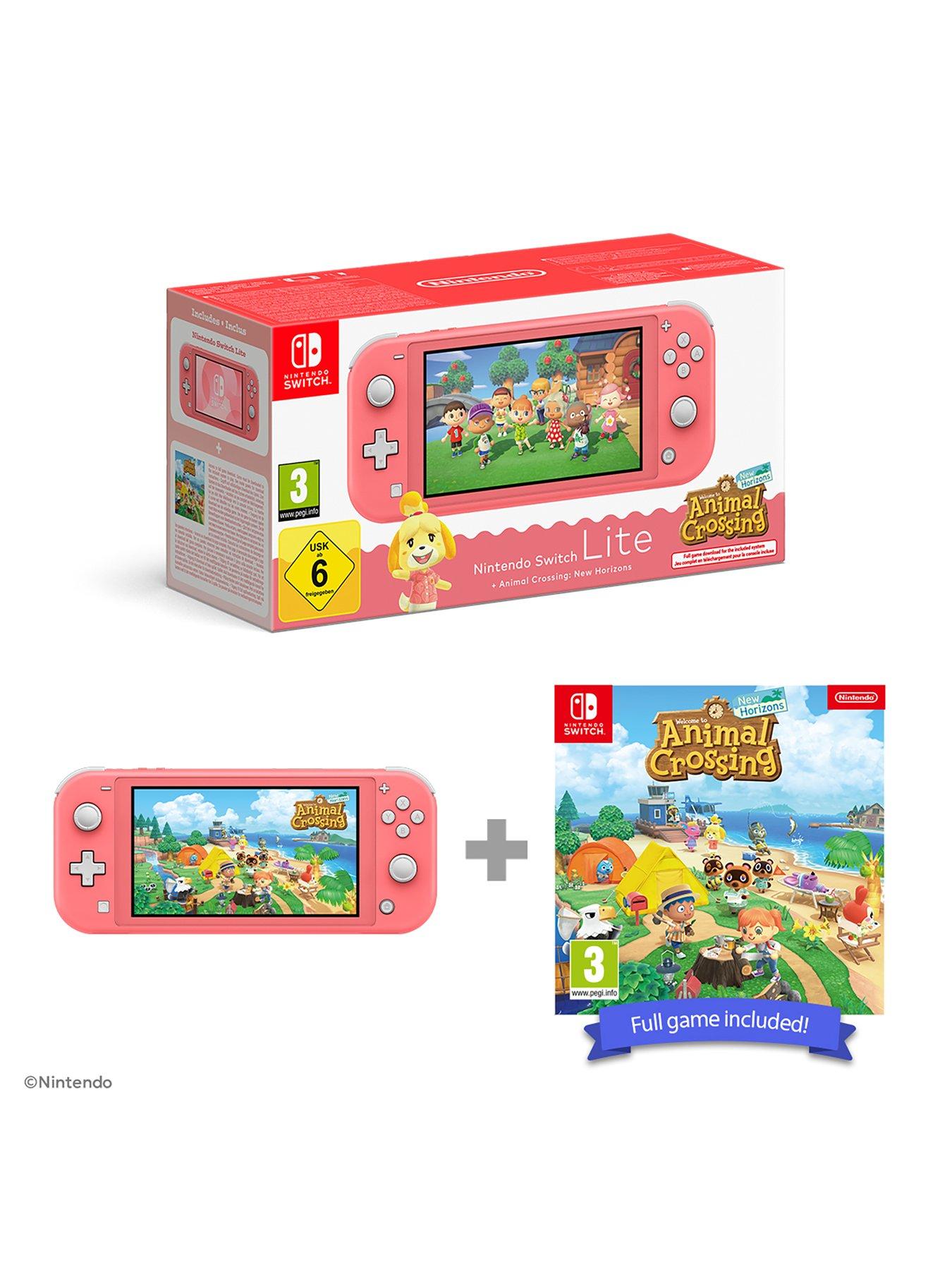 nintendo-switch-lite-nintendo-switch-lite-coral-animal-crossing-new-horizonsstillFront
