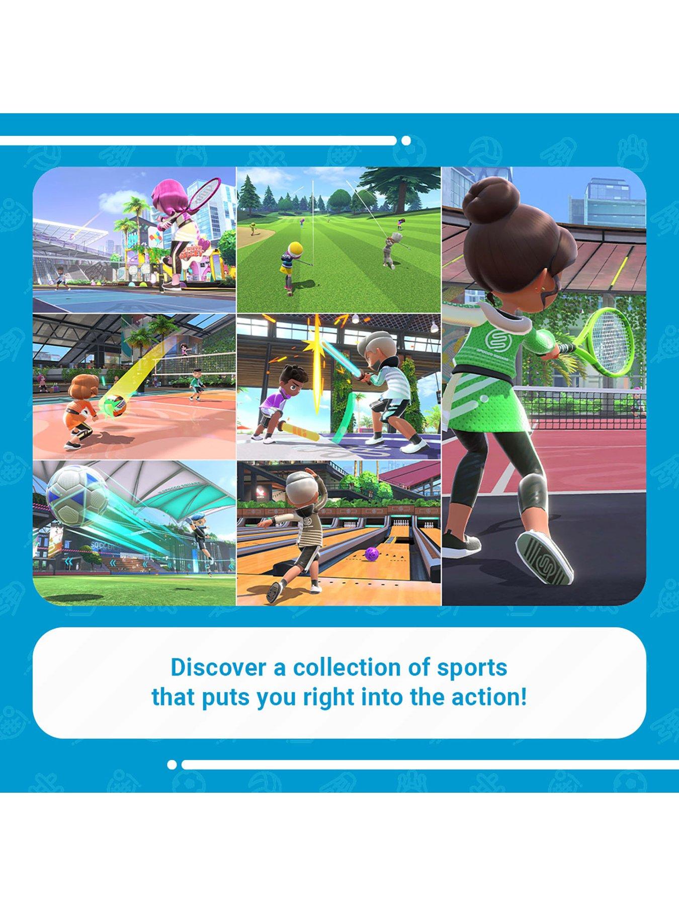 Image 5 of 7 of Nintendo Switch Switch HW (Neon Red/Neon Blue) Switch Sports set + 12 Months NSO