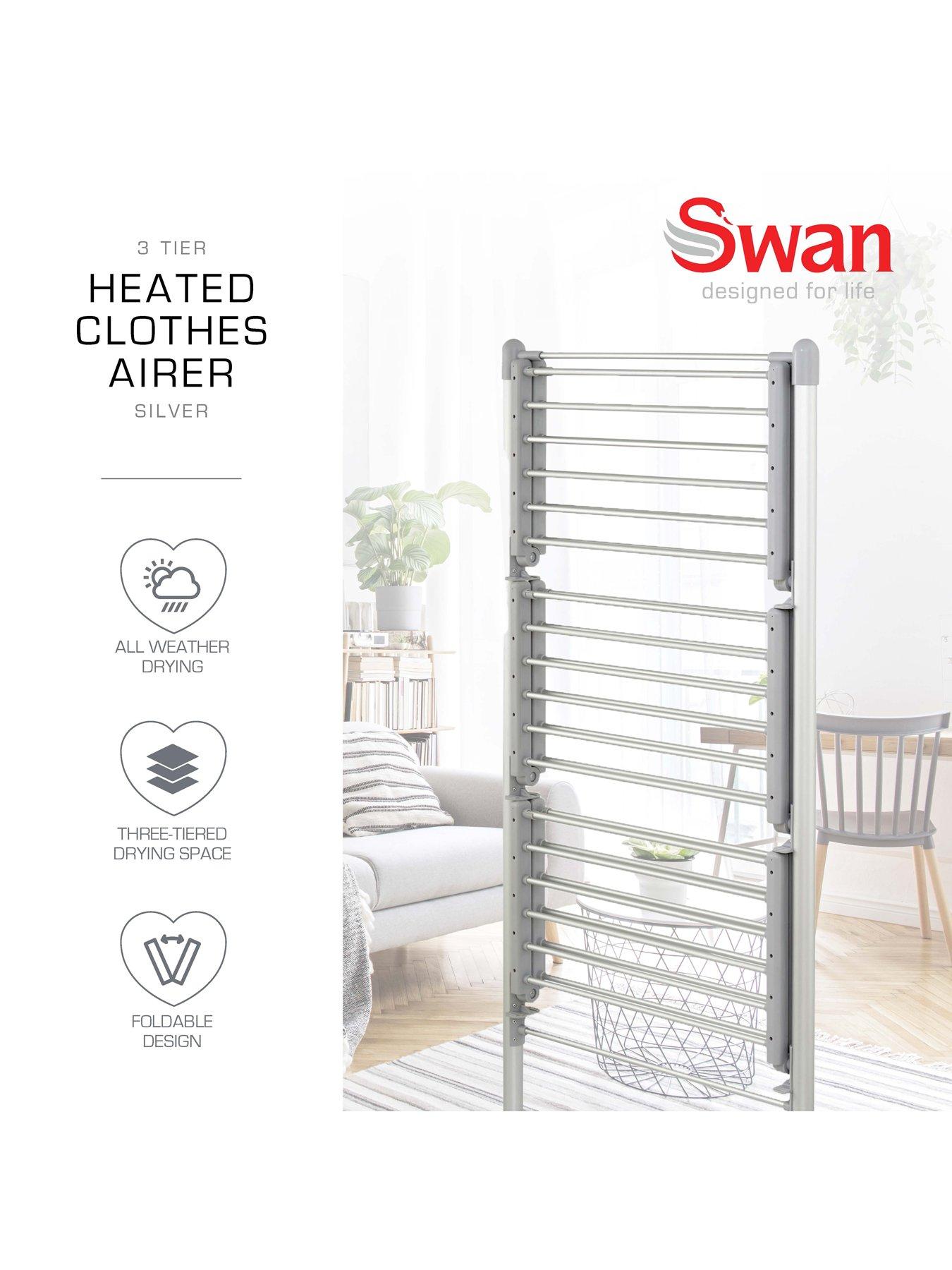 Image 2 of 6 of Swan 3 Tier Heated Airer
