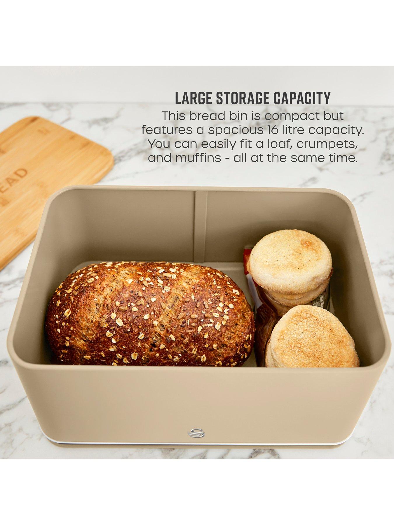 Image 2 of 6 of Swan Swan Nordic Bread Bin