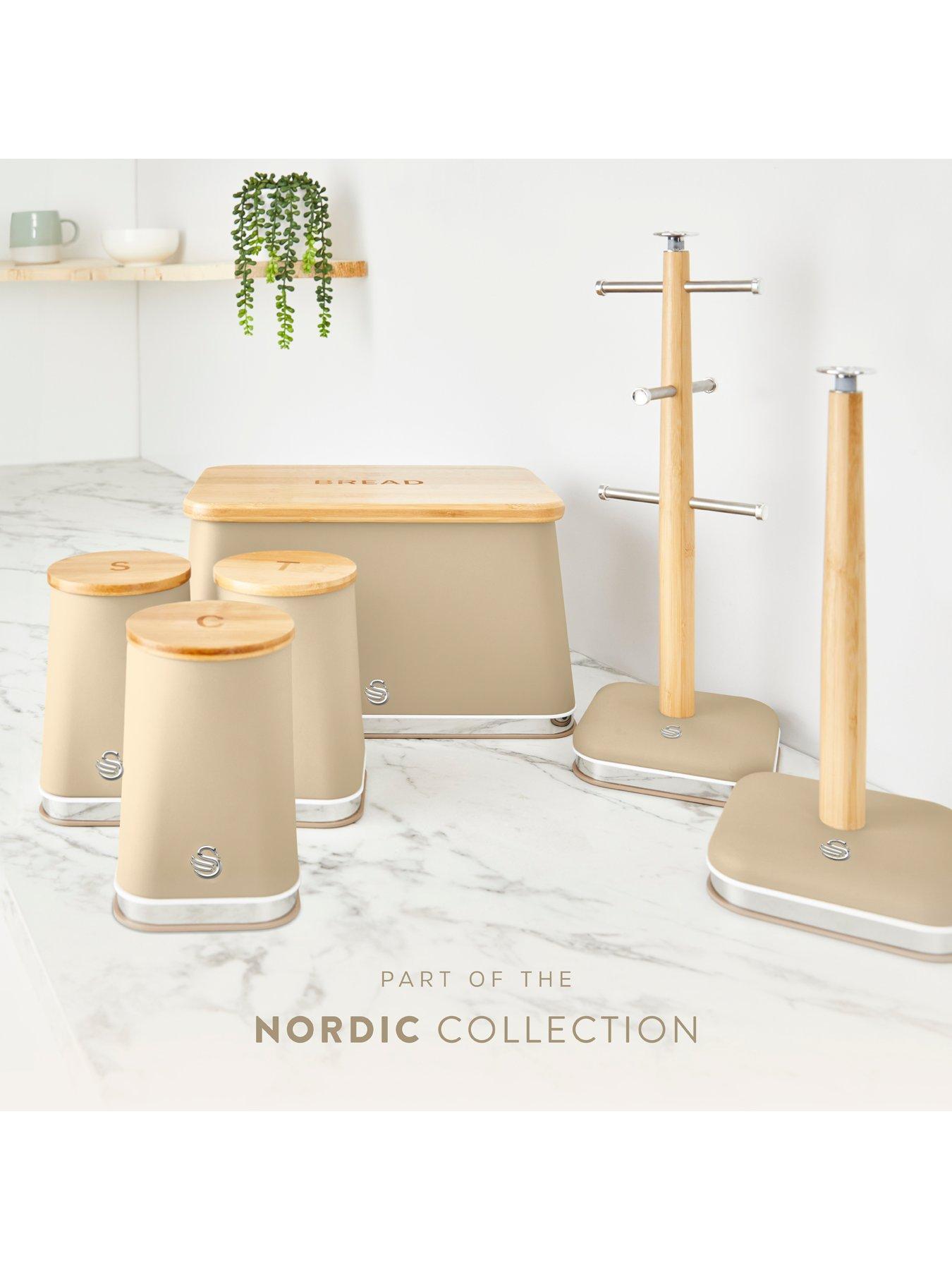 Image 5 of 6 of Swan Swan Nordic Bread Bin