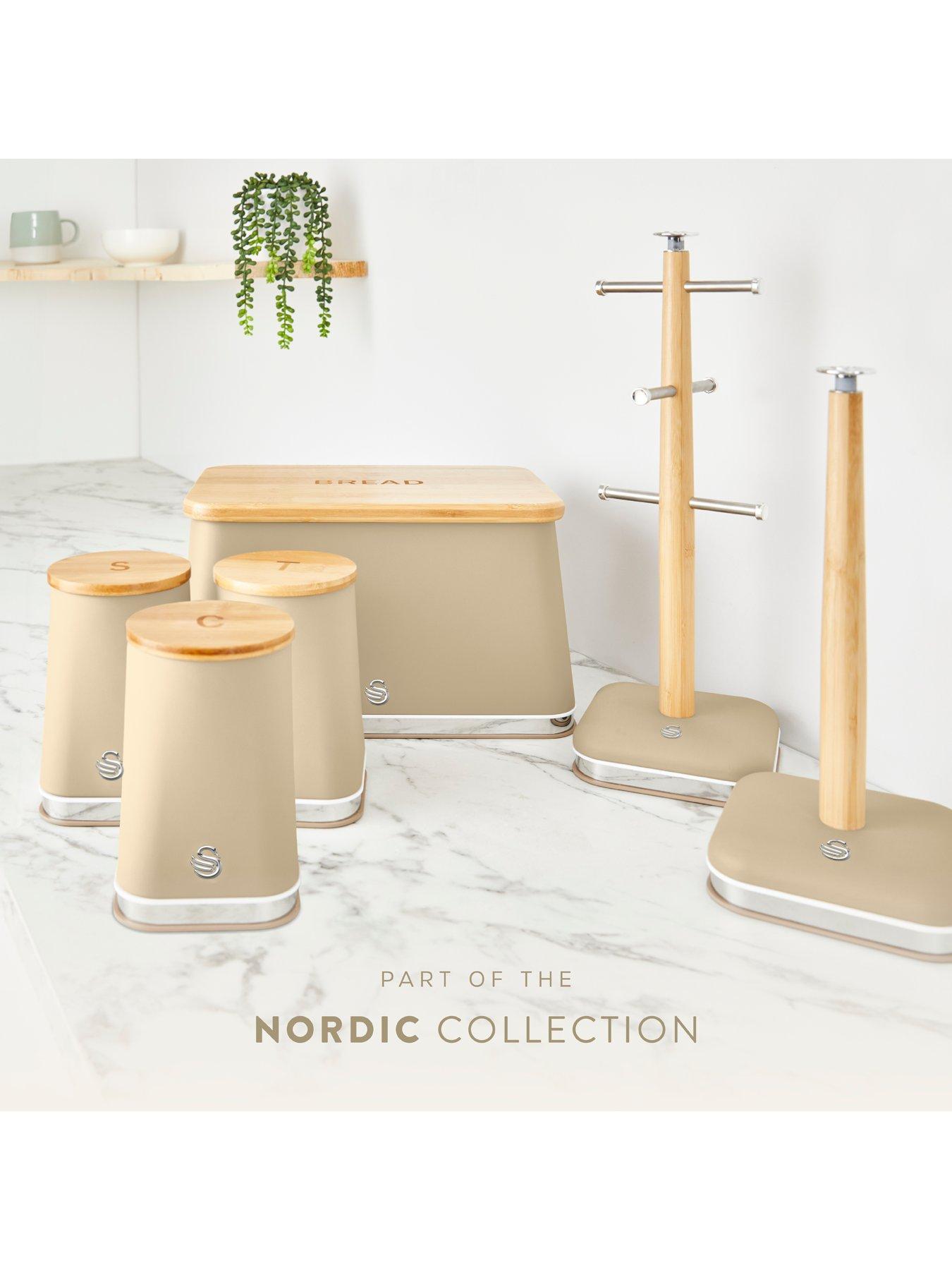 Image 5 of 6 of Swan Swan Nordic Set Of 3 Canisters