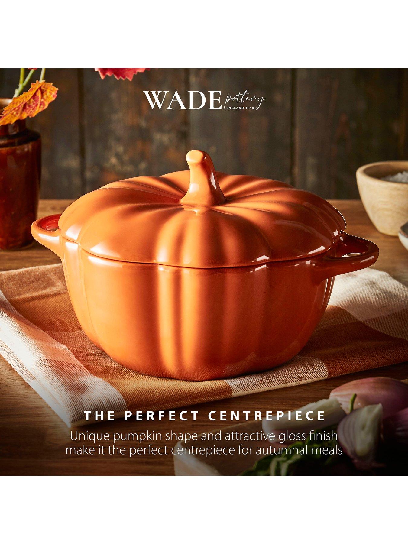 Image 5 of 6 of Wade Medium Pumpkin Casserole Dish