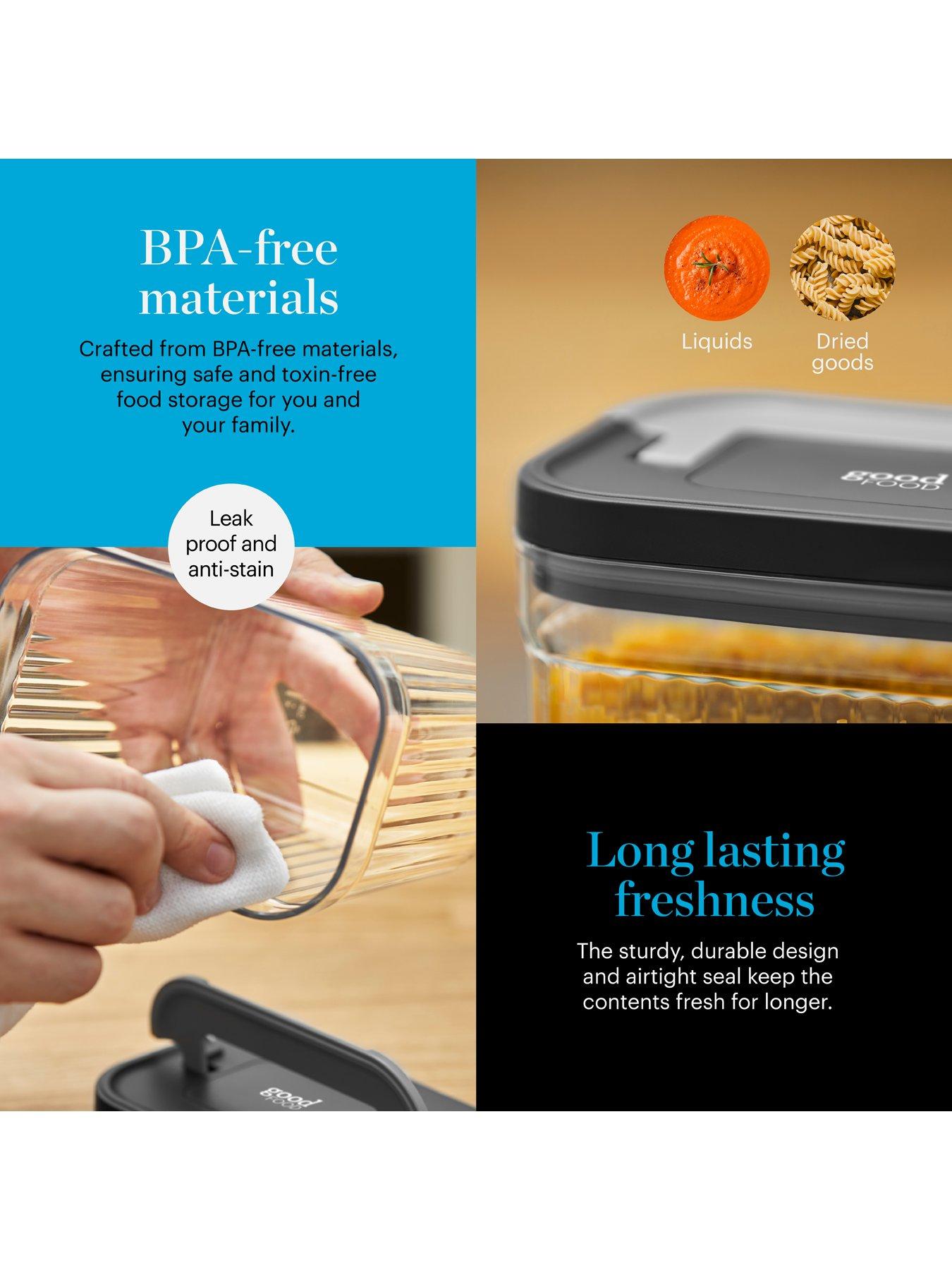 Image 4 of 6 of Good Food by Tower Tower 4 Piece Food Storage Set&nbsp;