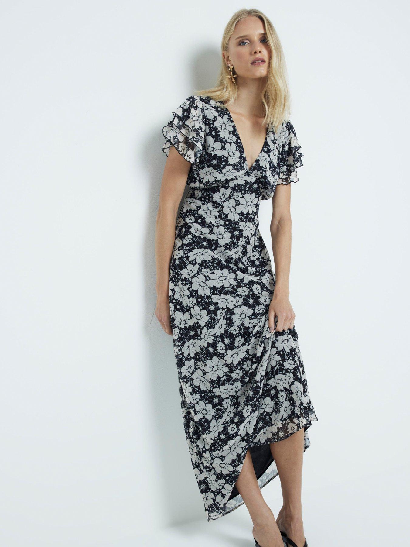 river-island-flutter-sleeve-floral-print-maxi-dress-blackback