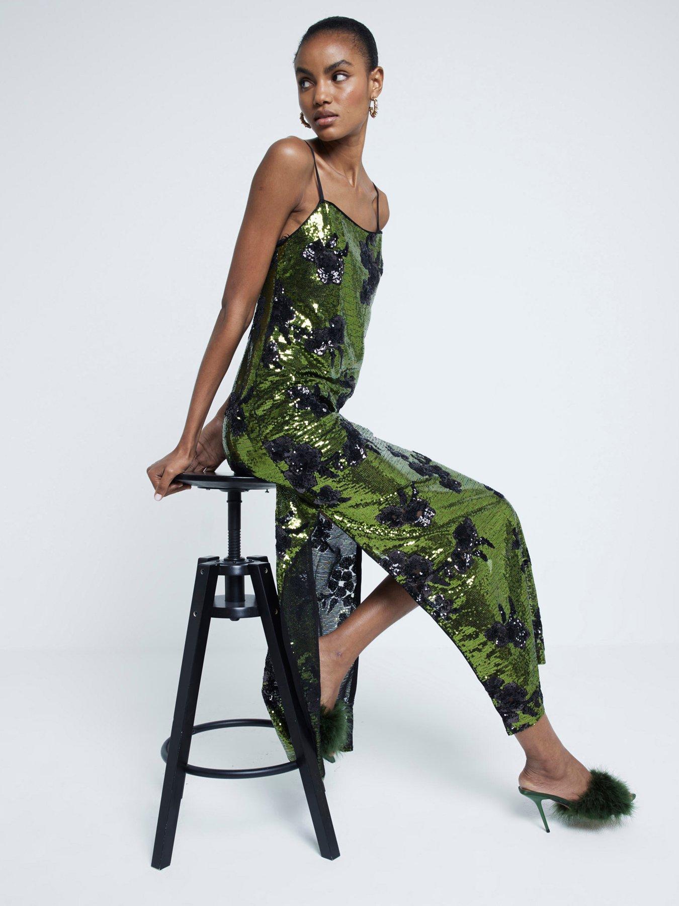 river-island-strappy-sequin-slip-dress-green