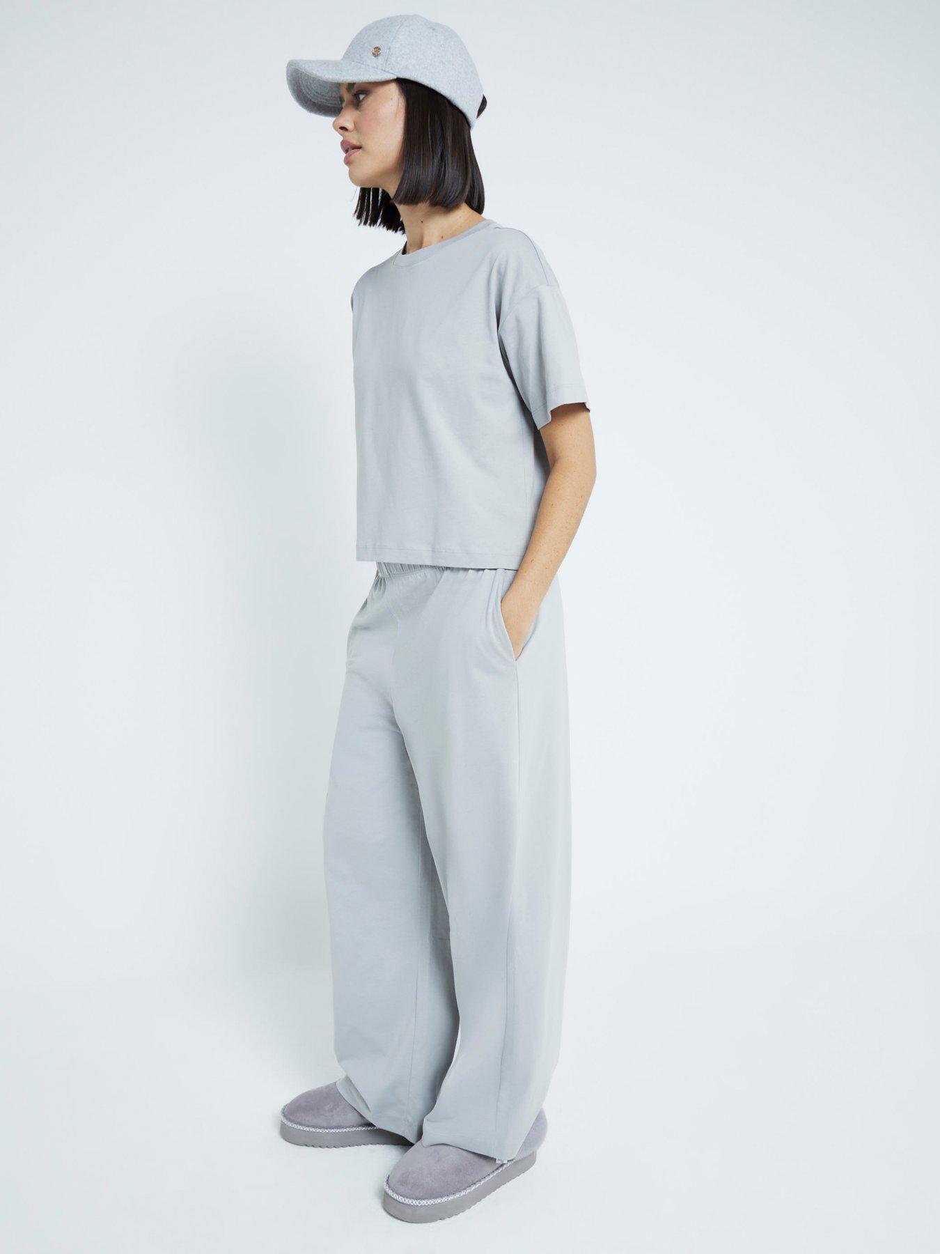 river-island-tee-and-trouser-set-light-grey