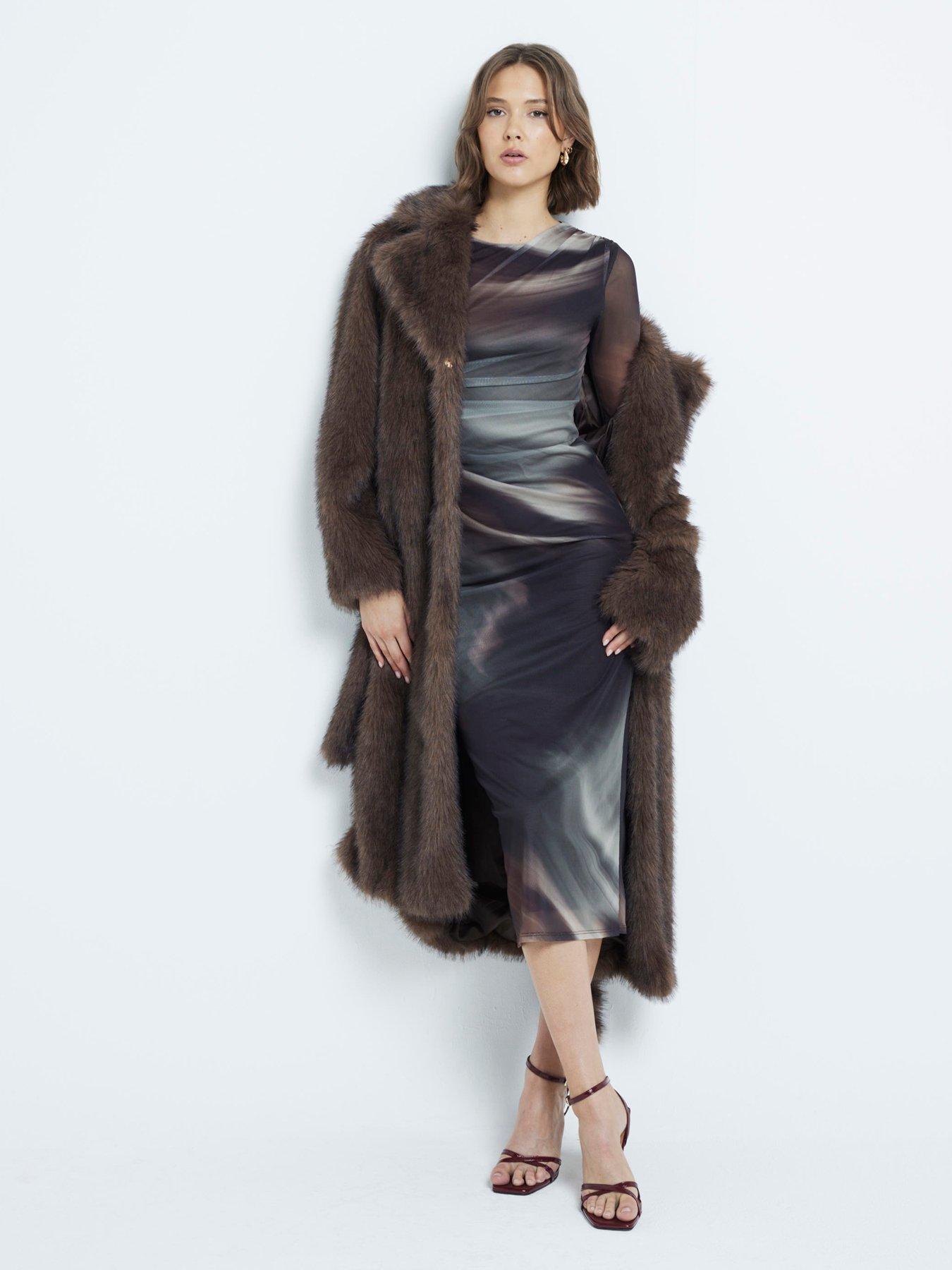 river-island-drape-blurred-print-mesh-midi-dress-brownback