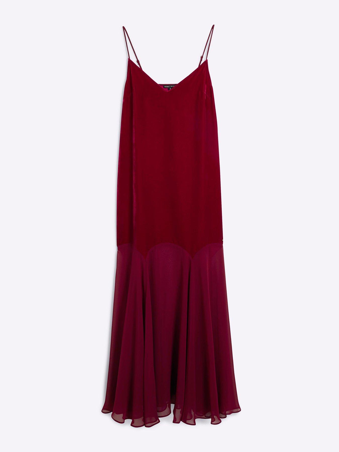 river-island-velvet-chiffon-mix-maxi-dress-dark-reddetail