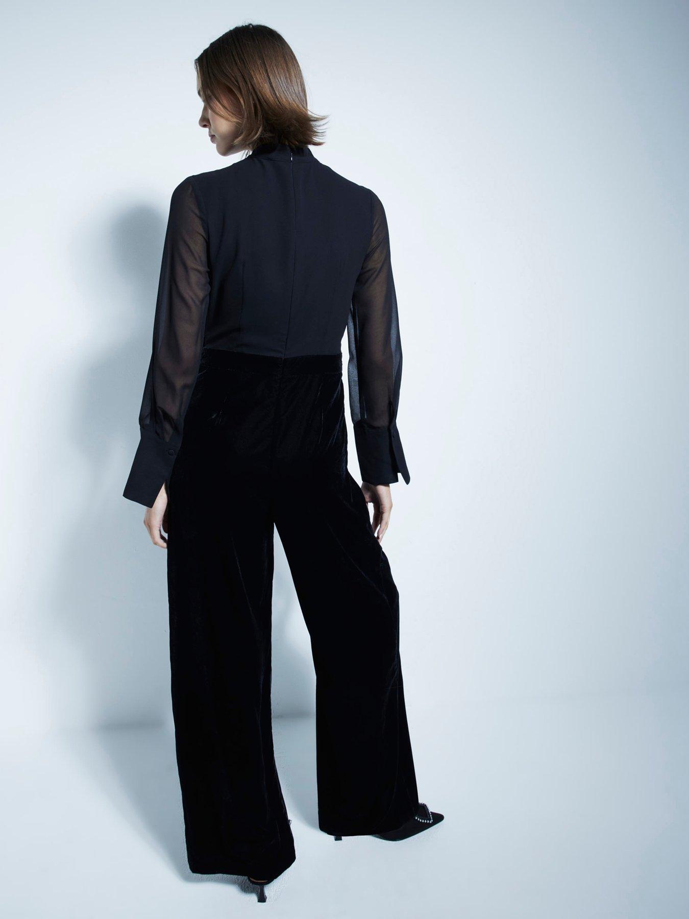 river-island-velvet-chiffon-jumpsuit-blackstillFront