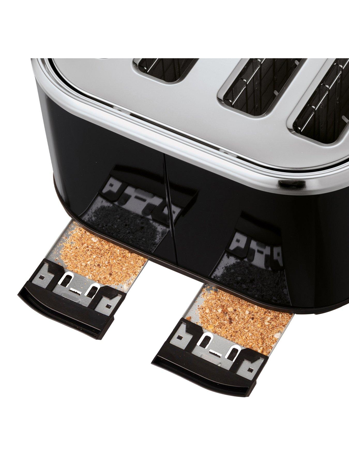 Image 7 of 7 of Russell Hobbs Stylevia Kettle &amp; Toaster Bundle - Black