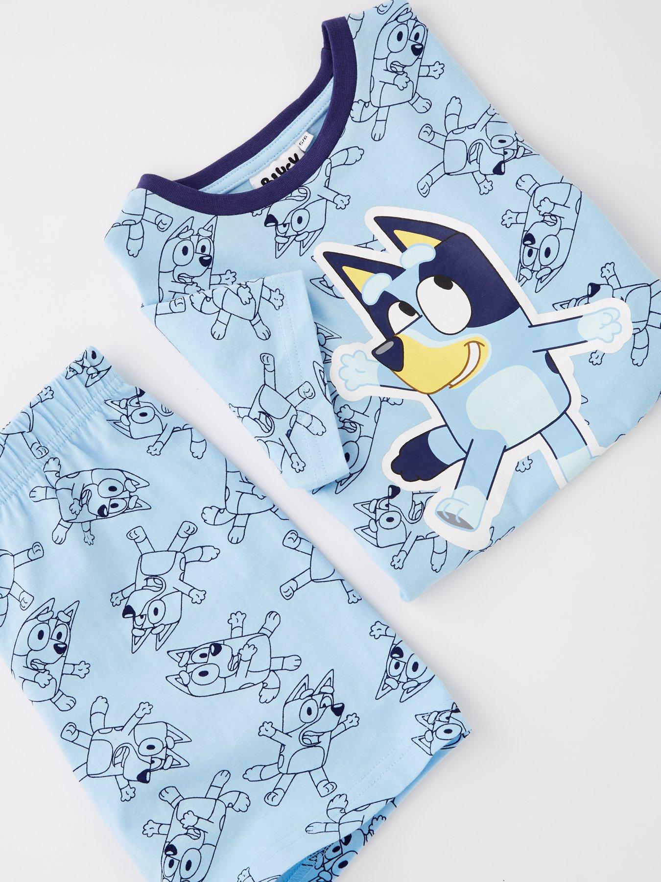 Image 3 of 4 of Bluey Short Sleeve Pyjamas - Blue