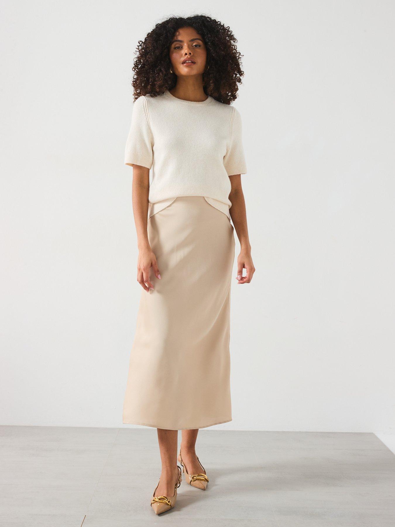 vila-satin-midi-skirt-beigeback