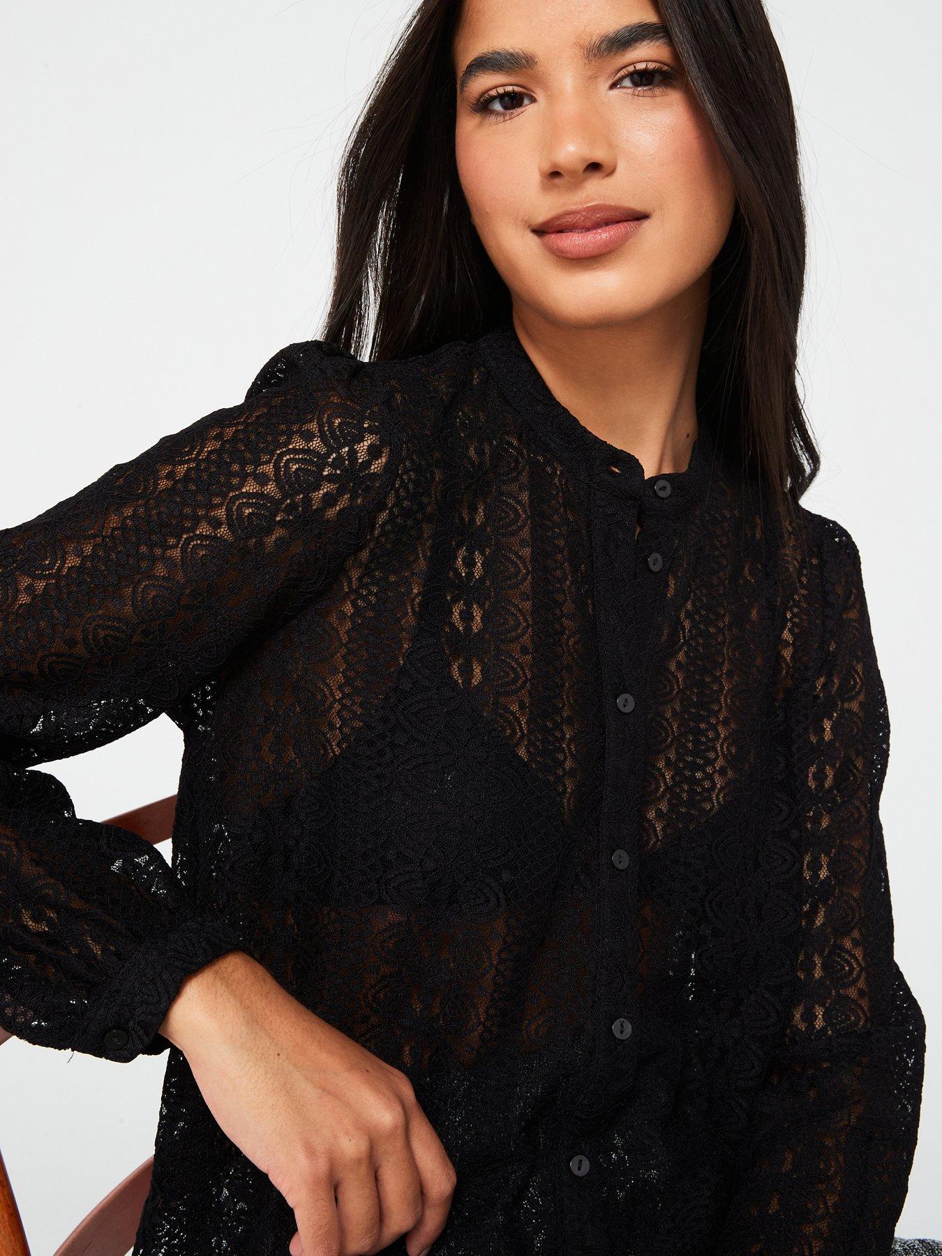 vila-lace-long-sleeve-shirt-blackoutfit