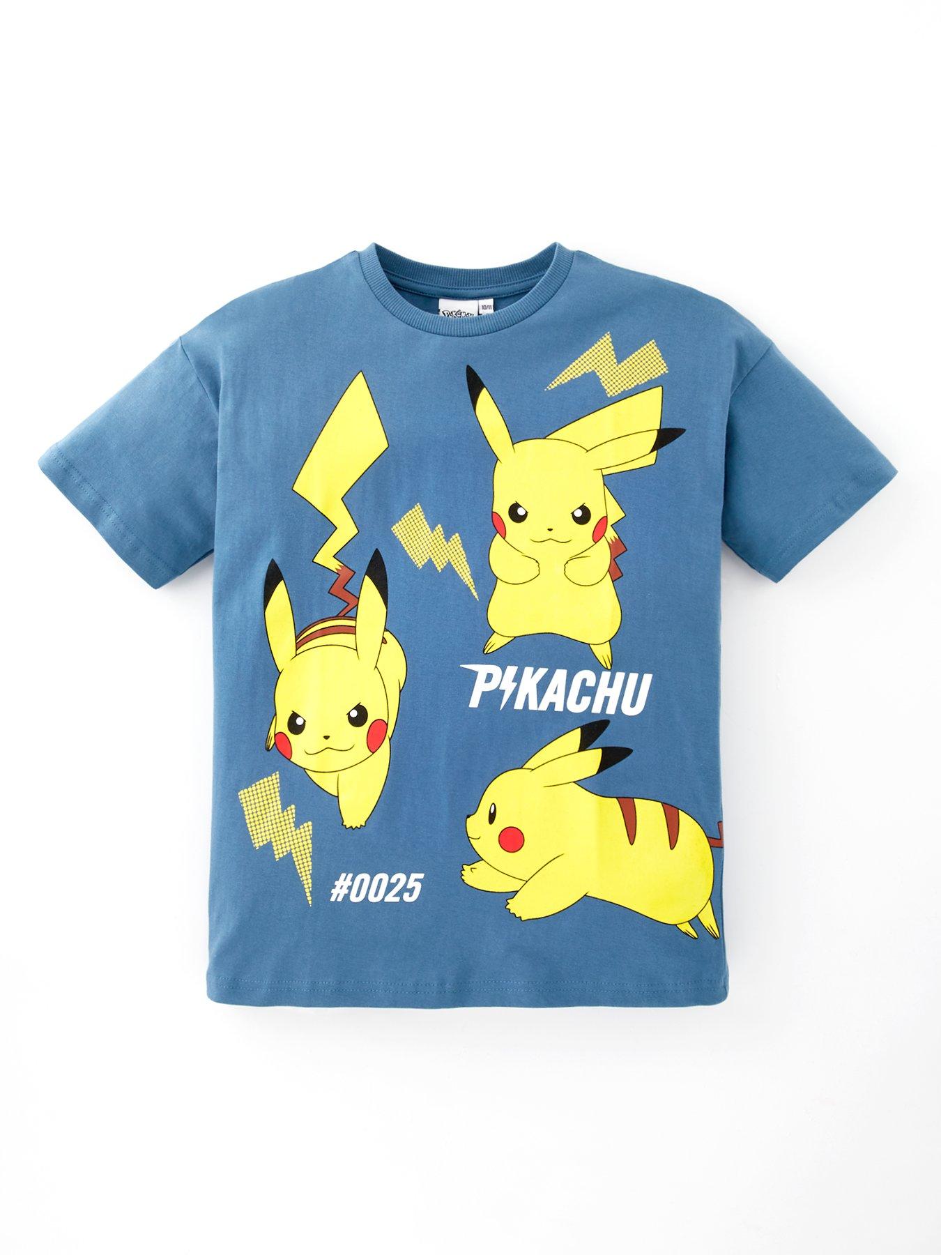 Pokemon Pikachu Short Sleeve T-Shirt Navy Very Ireland