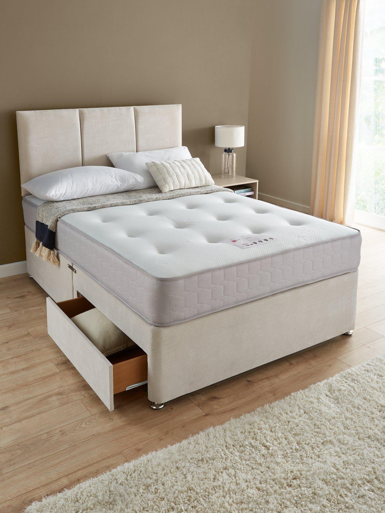 The Very Collection Sheridan Divan Base, Comfort Mattress and Headboard - FSC® Certified