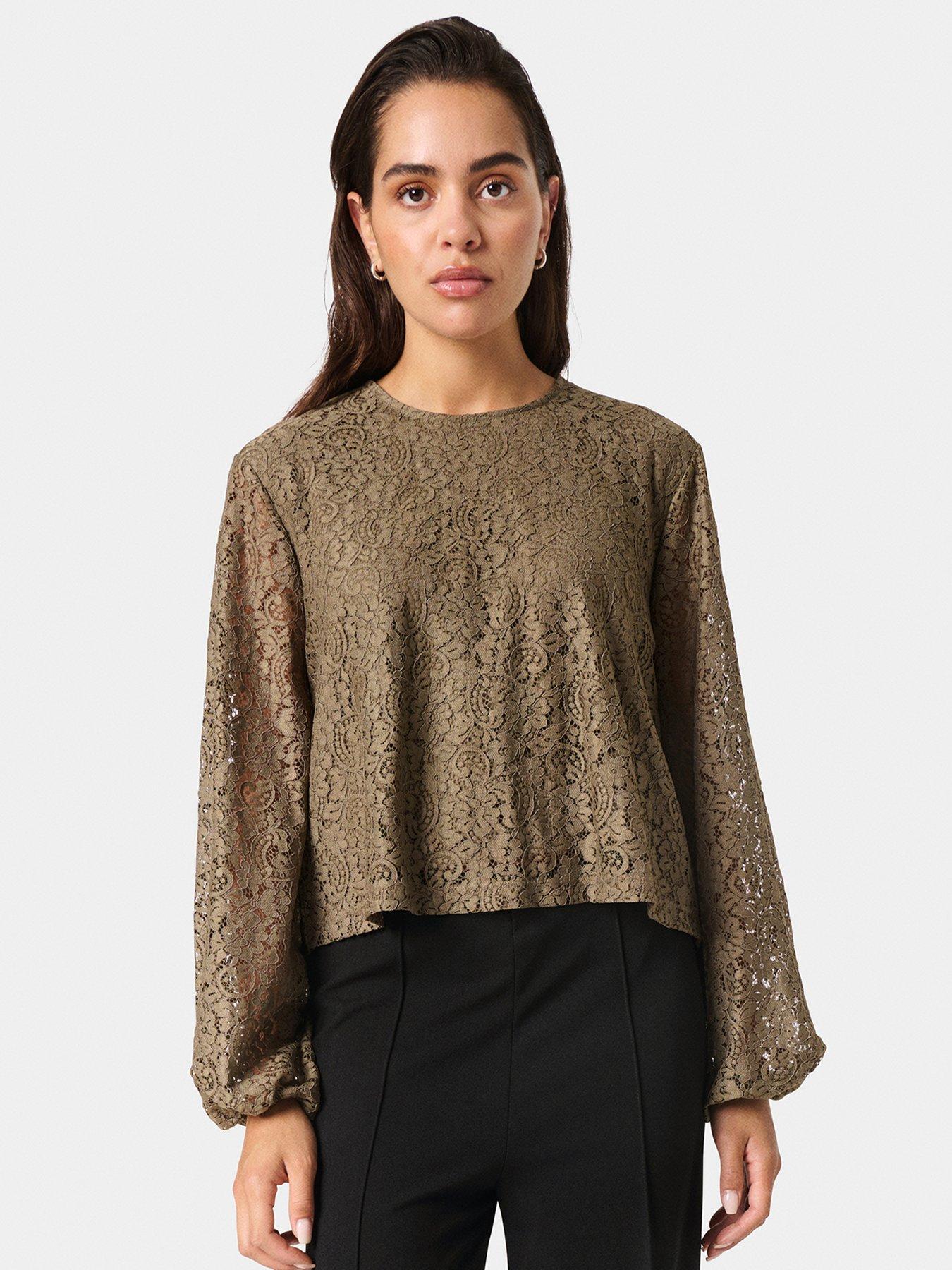 soaked-in-luxury-henni-round-neck-regular-fit-blouse-brown