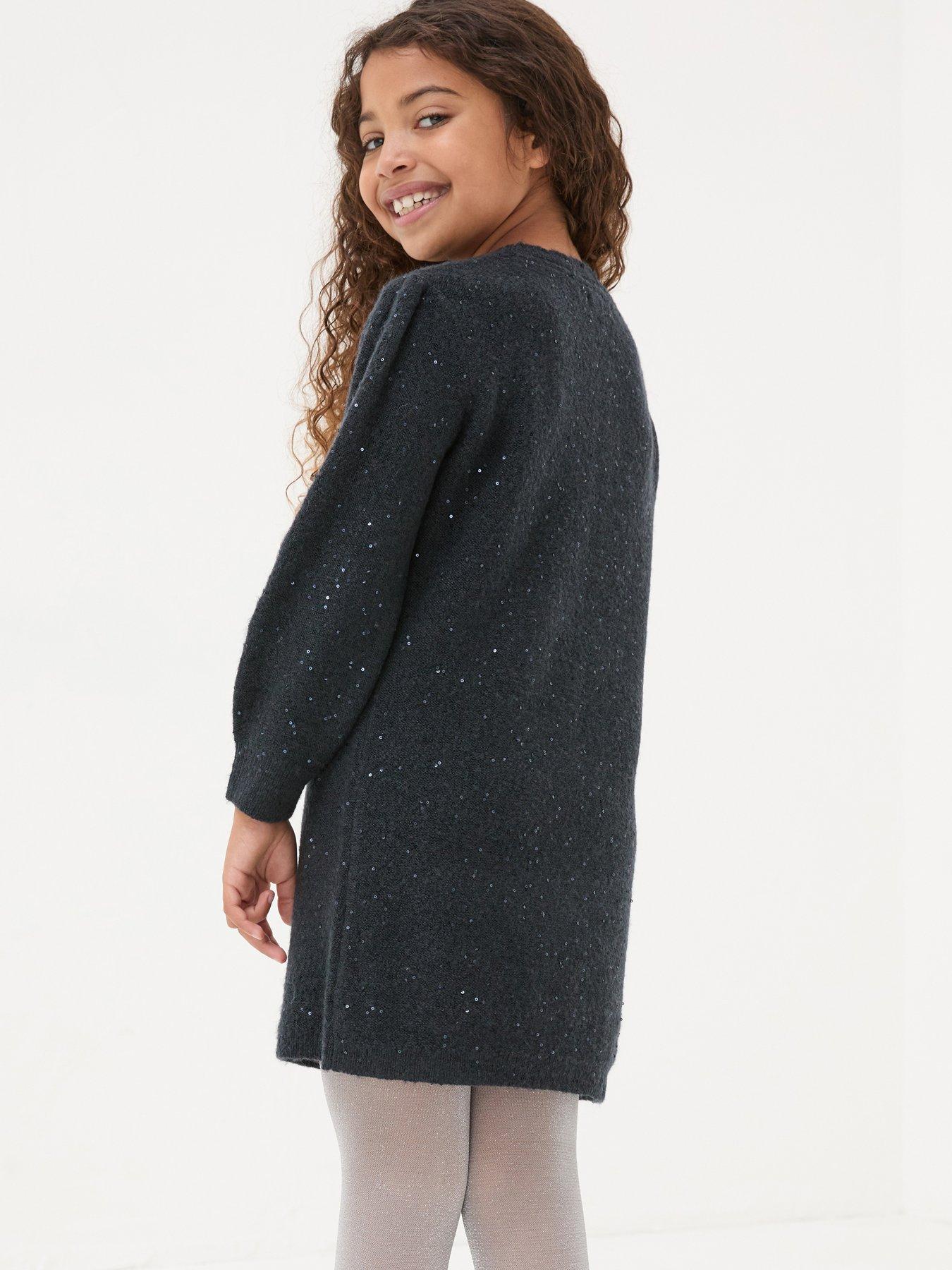 fatface-girls-sequin-knitted-dress-navystillFront