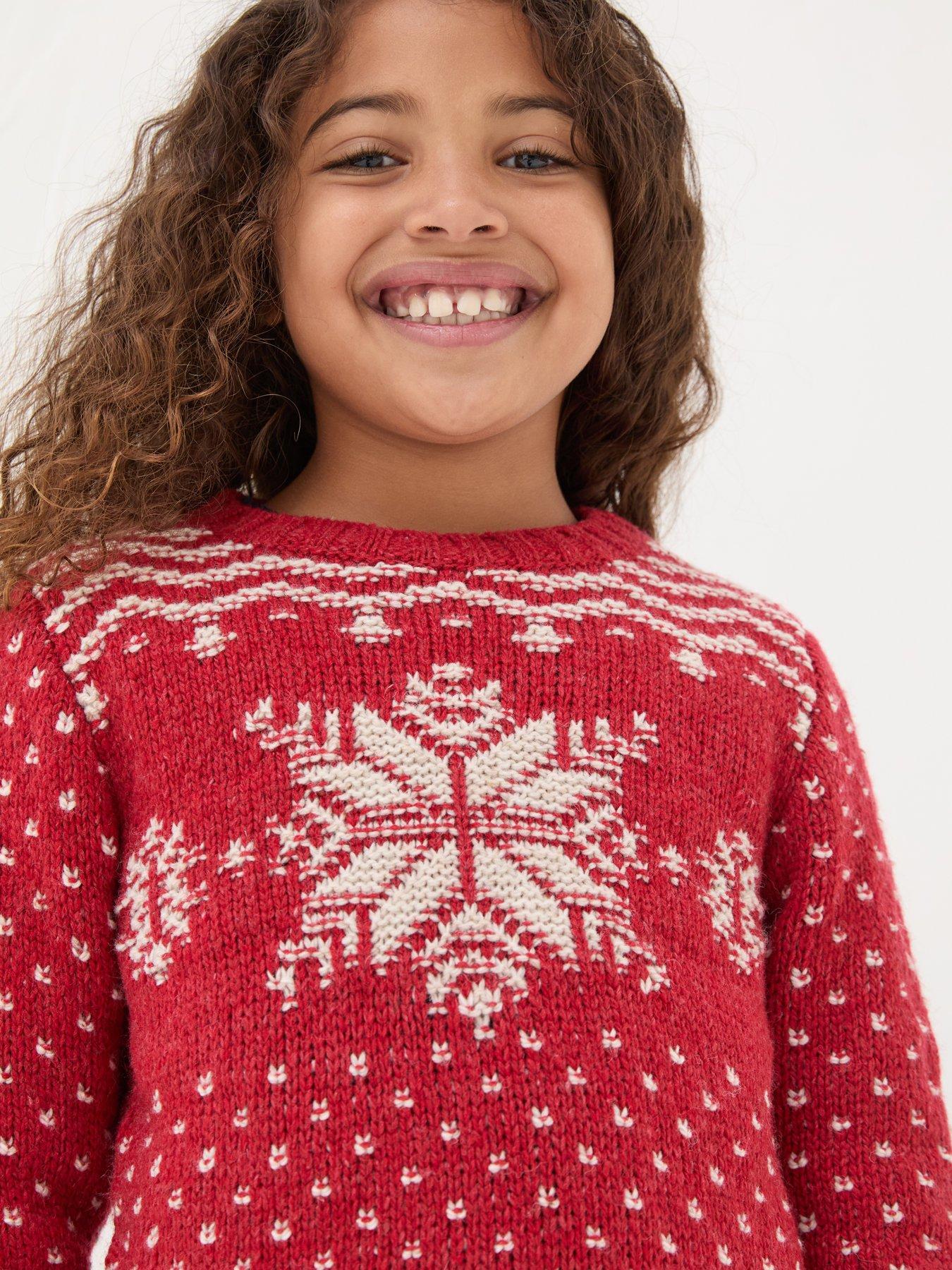 fatface-girls-snowflake-christmas-jumper-redoutfit