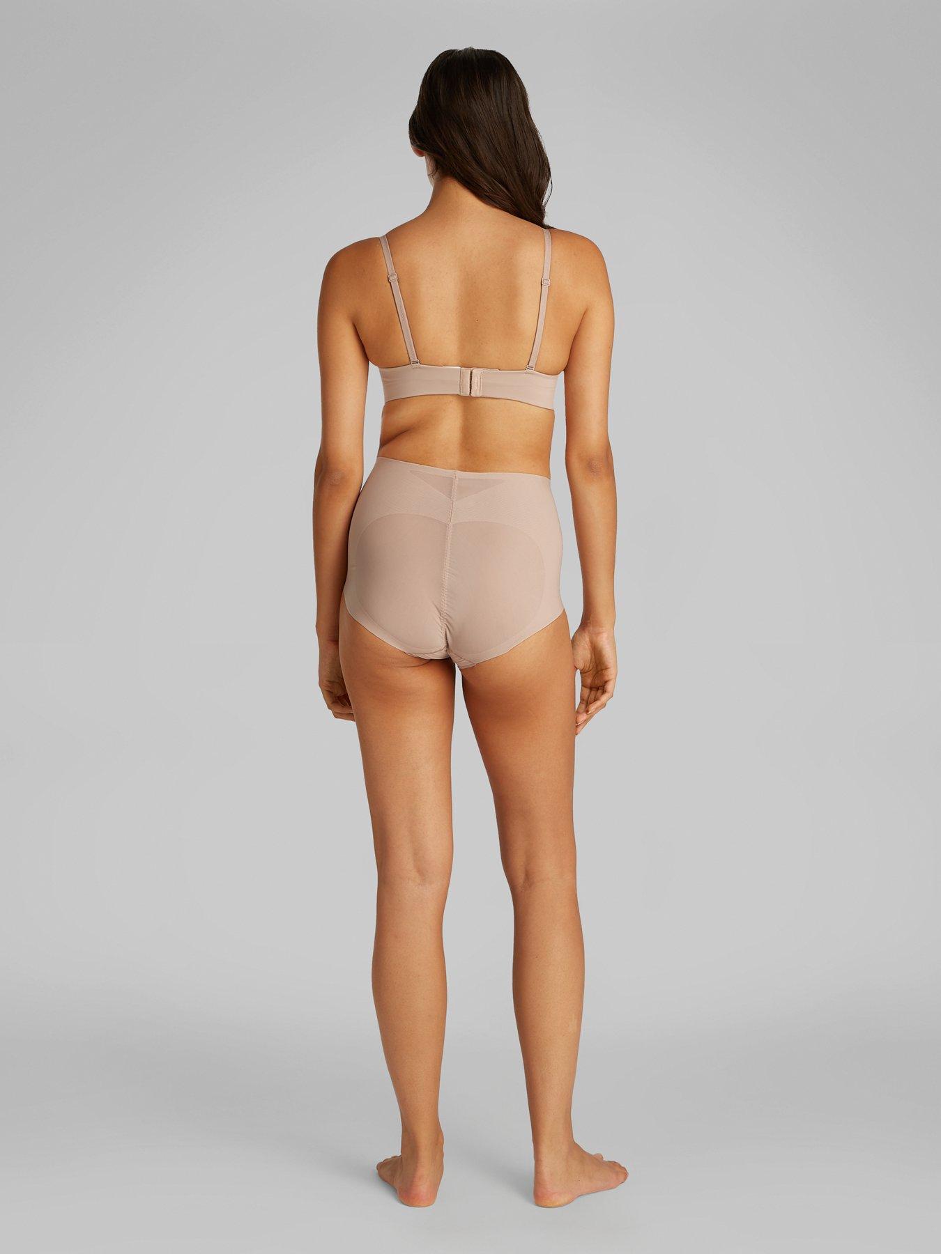 Image 3 of 5 of Calvin Klein Strapless Perfectly Fit Push Up Bra - Brown
