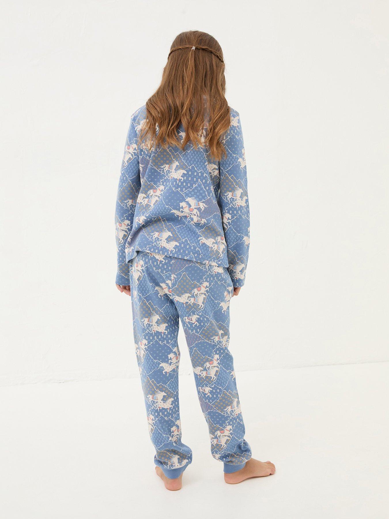 fatface-girls-horse-pyjama-set-blueback