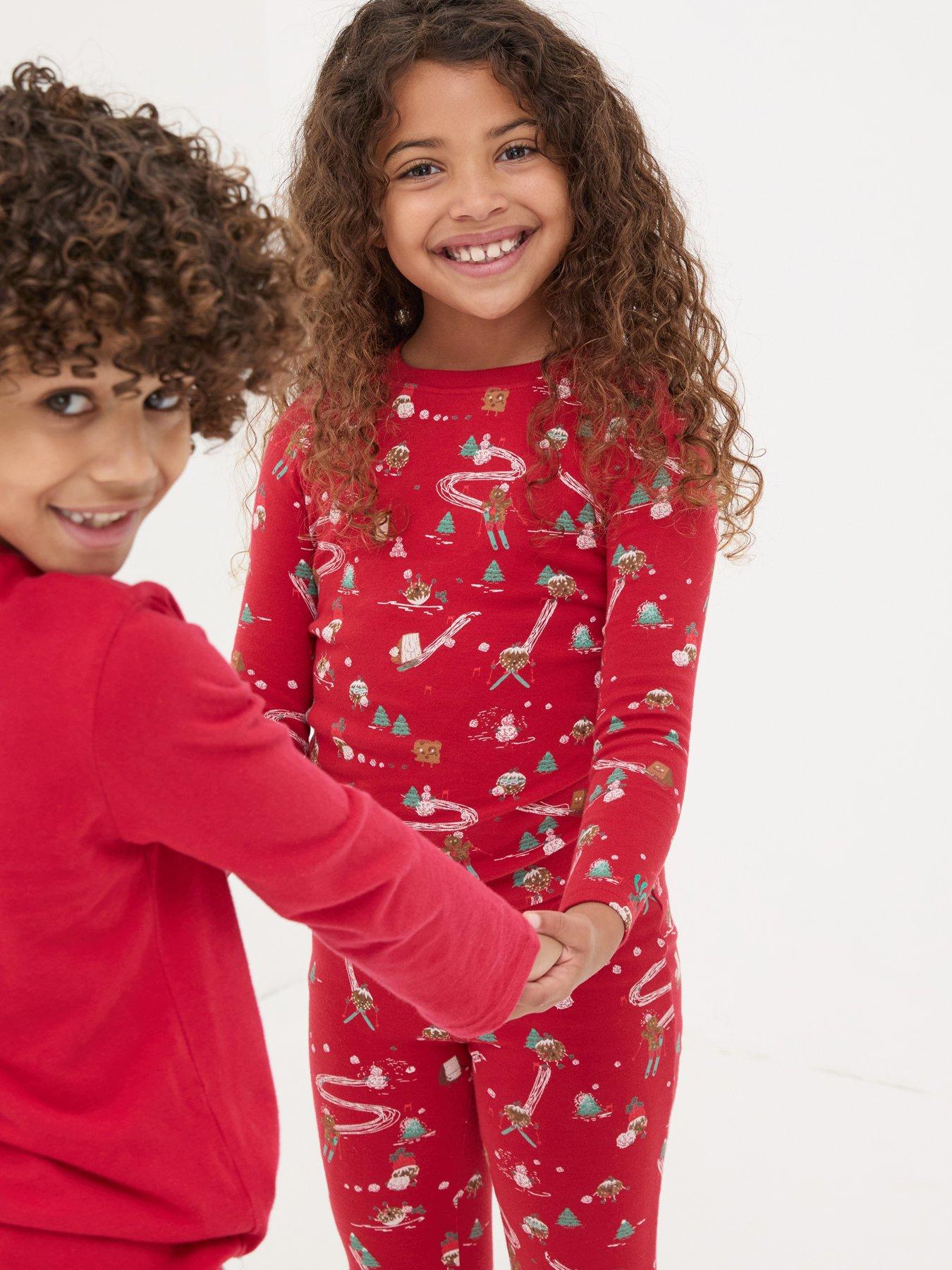 fatface-girls-family-print-snug-pyjama-set-reddetail