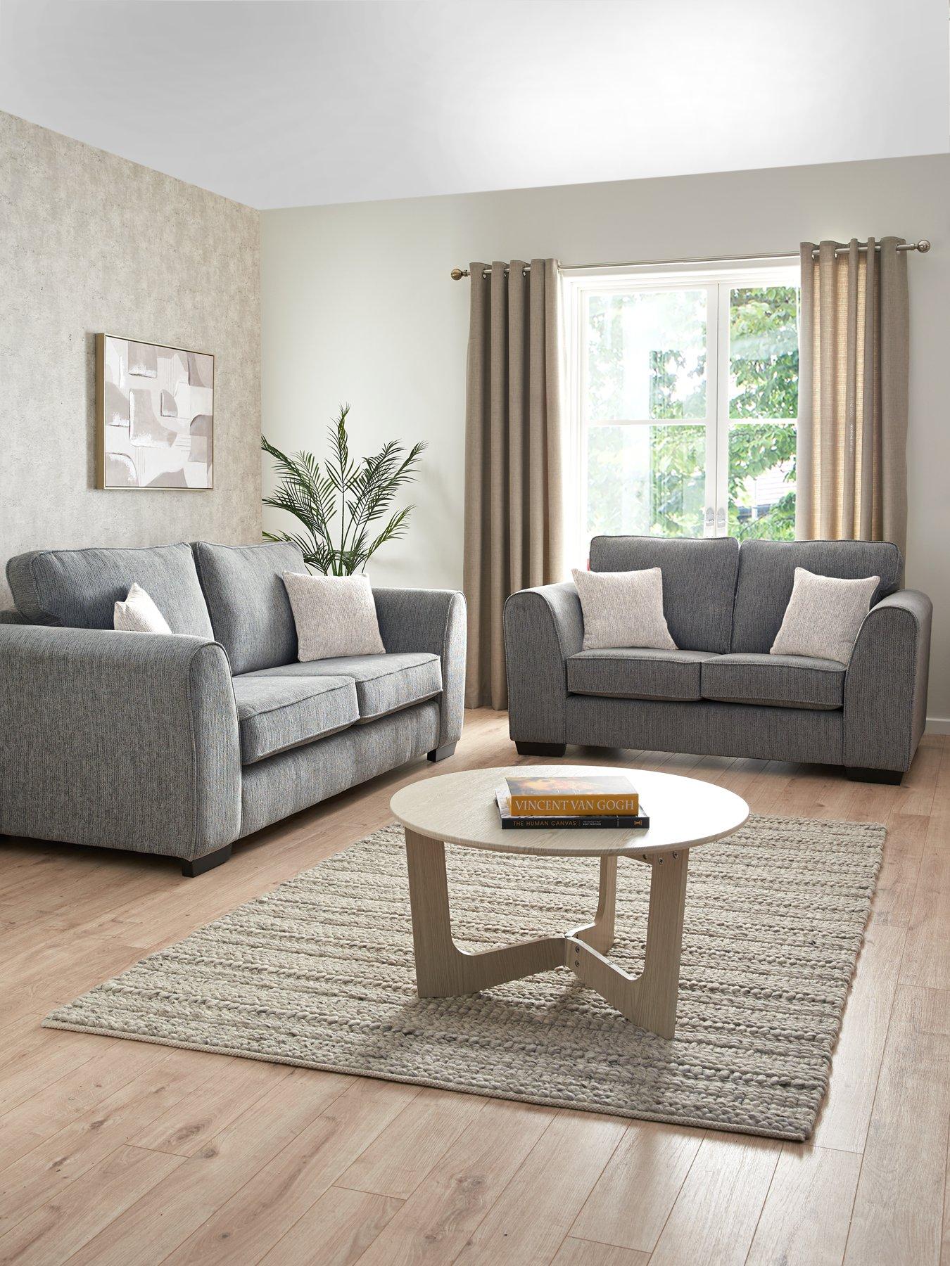 very-home-lavine-3-2-standard-back-fabric-sofa