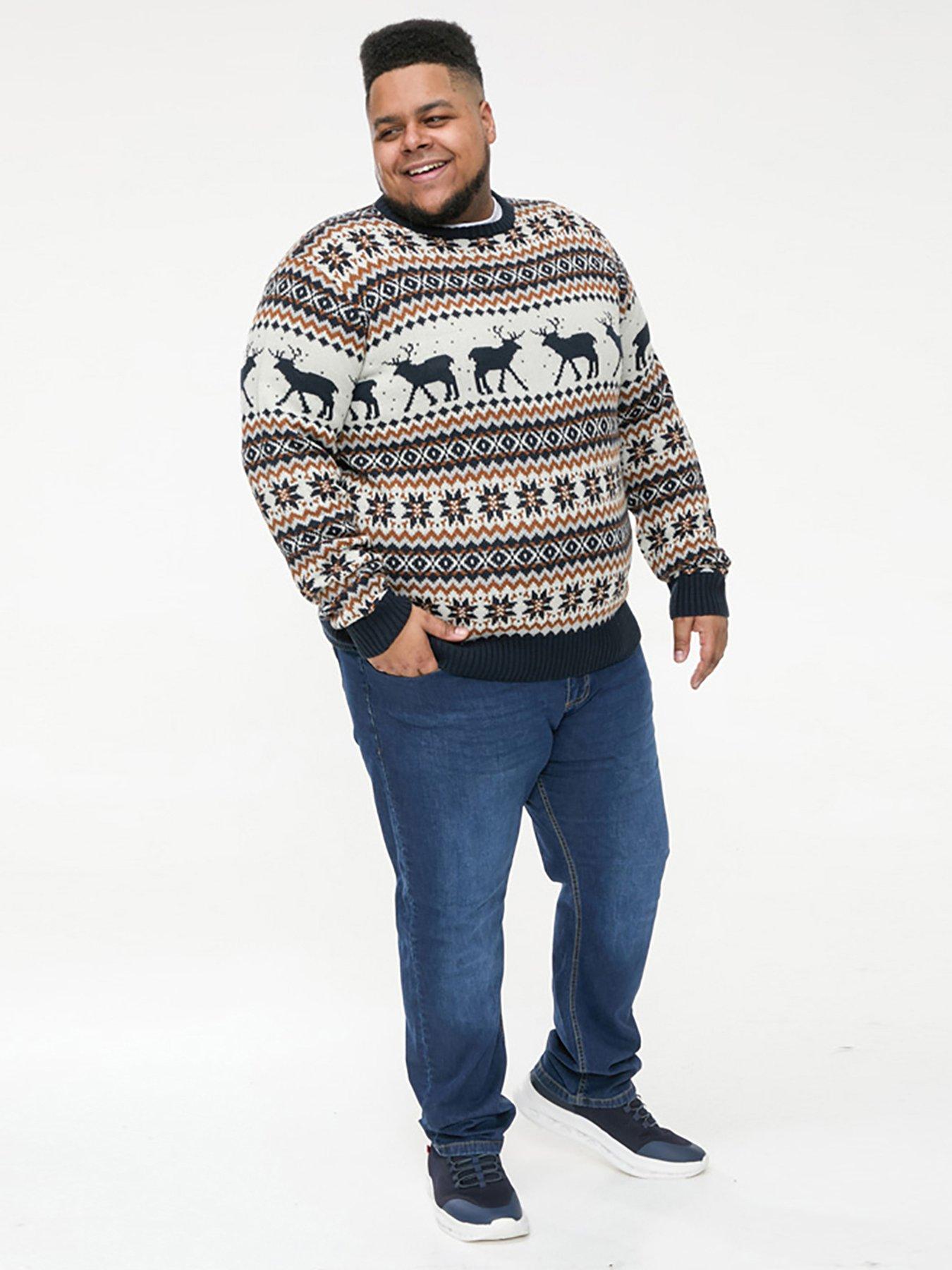 d555-d555-reindeer-christmas-knitted-jumper-navy-ecruback