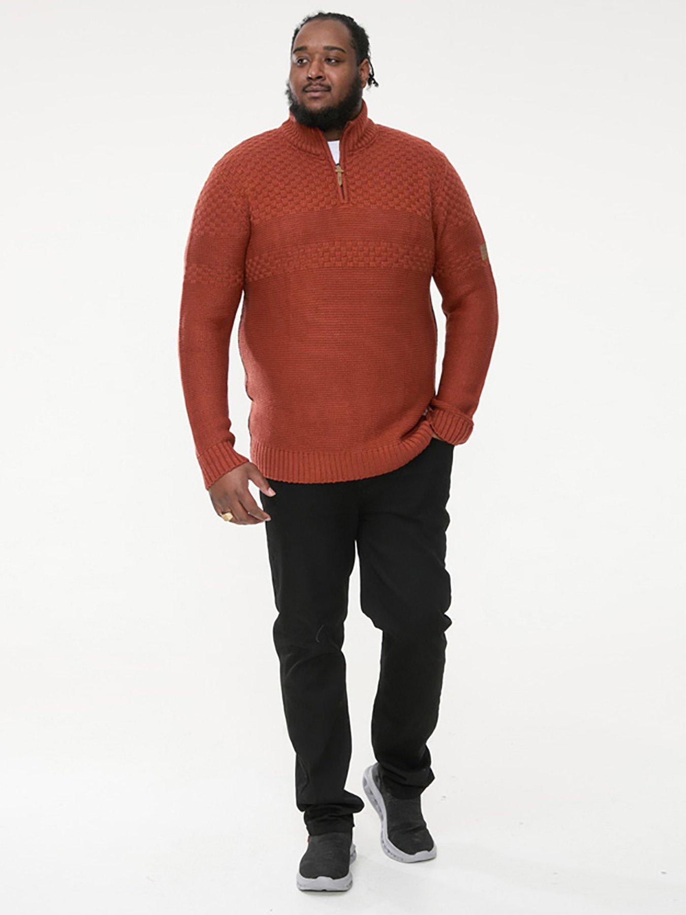 d555-d555-kelton-14-zip-jacquard-knitted-jumper-rustback