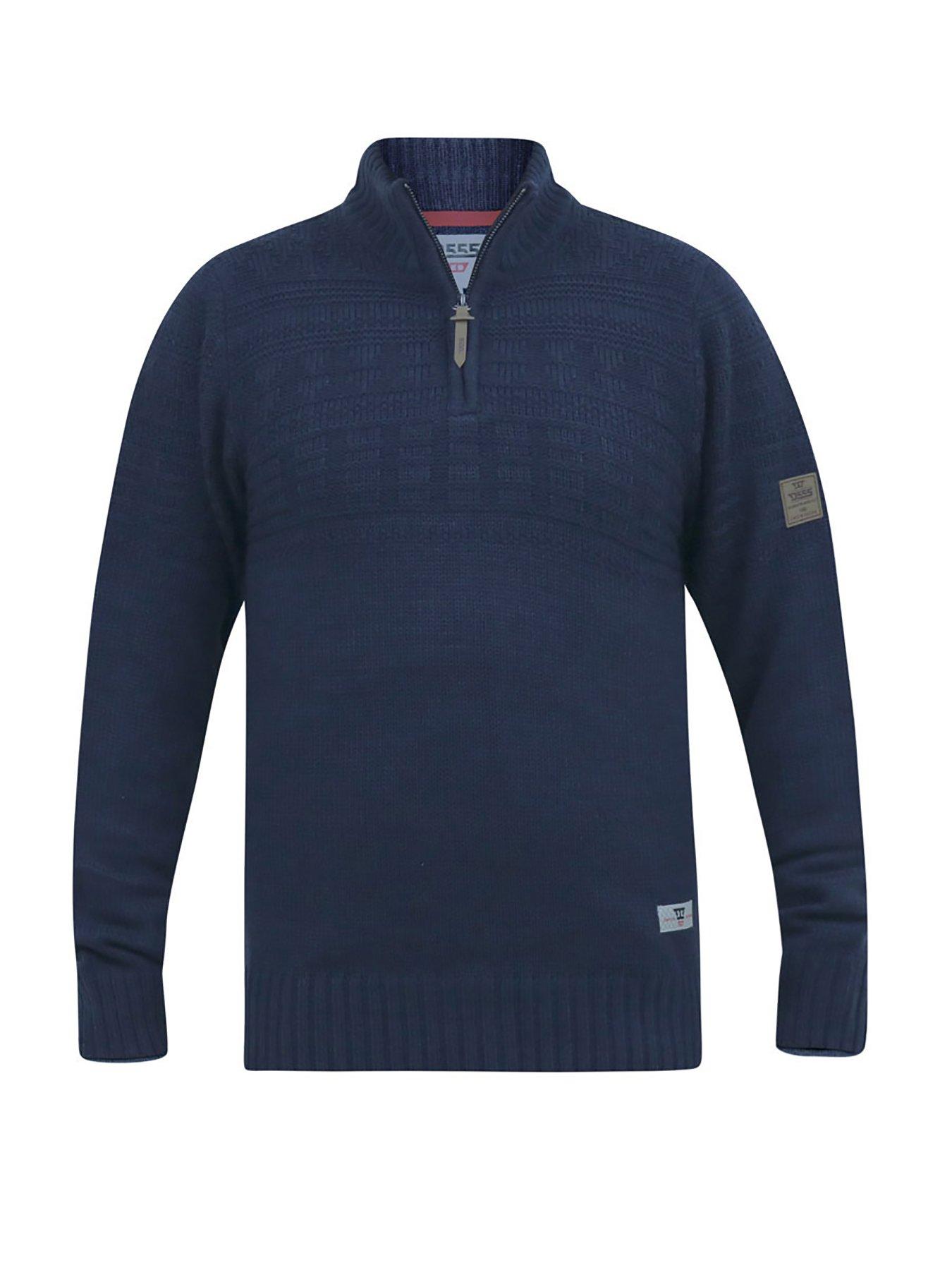 d555-d555-yates-14-zip-jacquard-knitted-jumper-navyoutfit