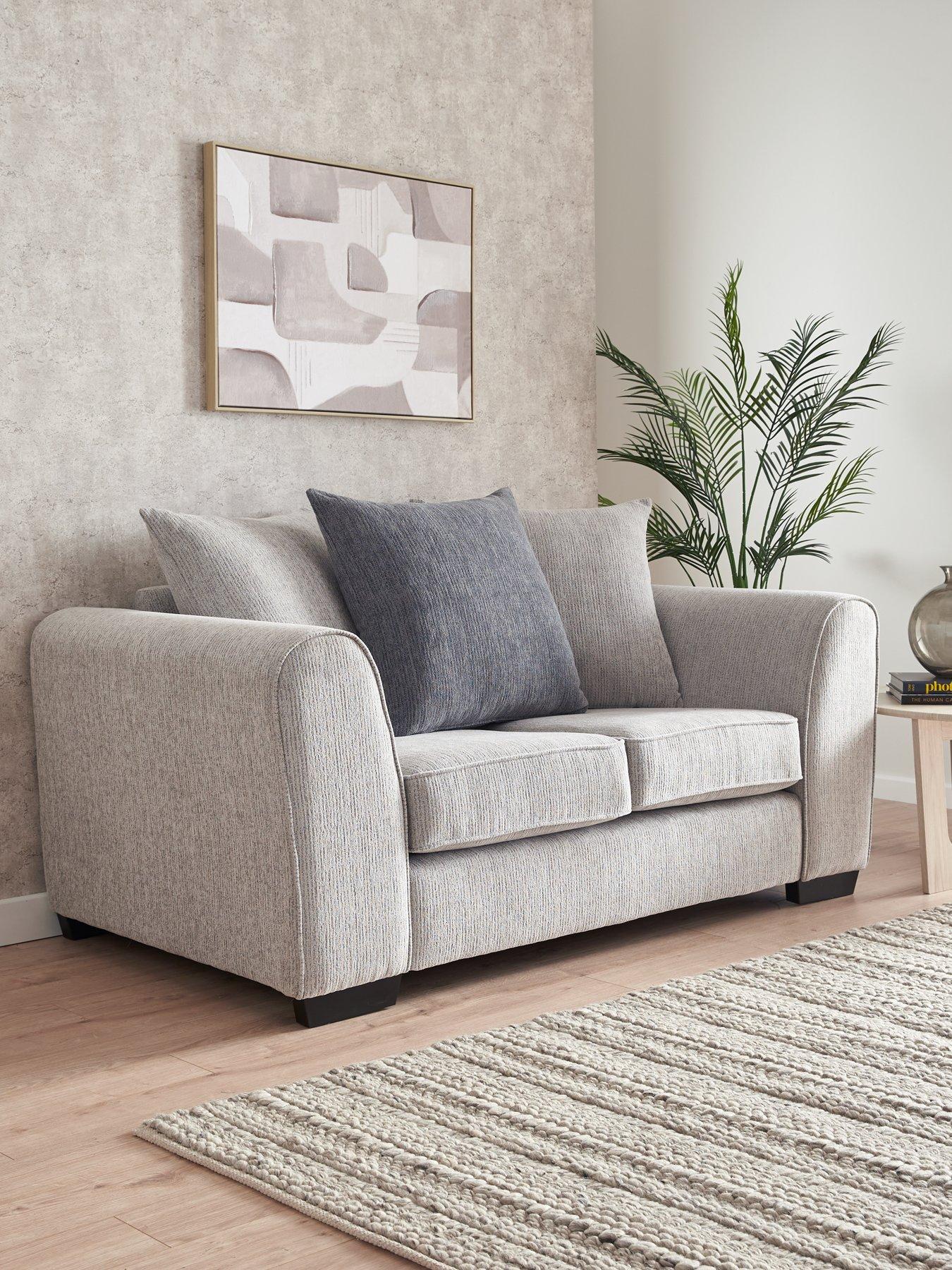 very-home-lavine-2-seater-scatter-back-fabric-sofa