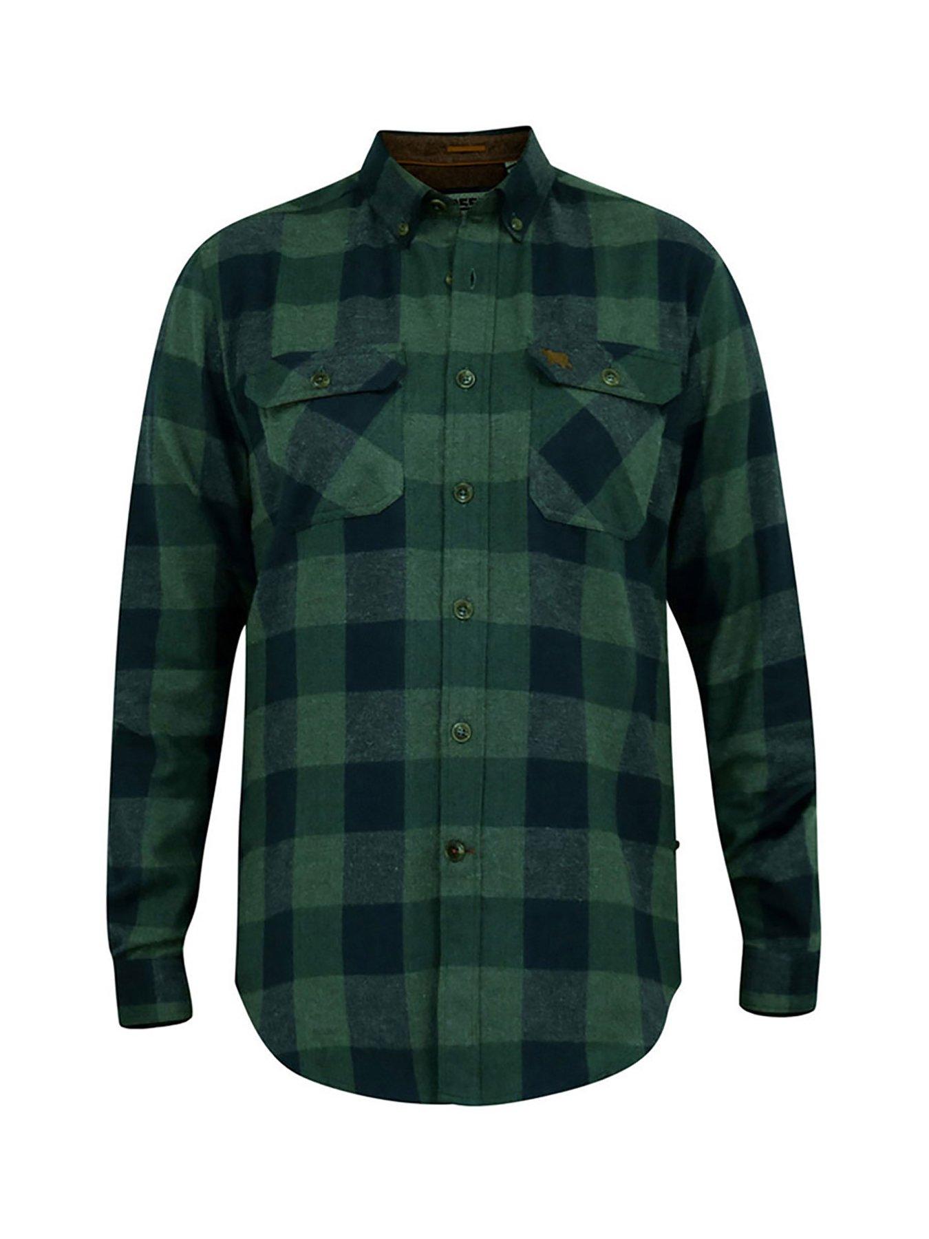 d555-d555-garfield-check-overshirt--navy-green-checkoutfit