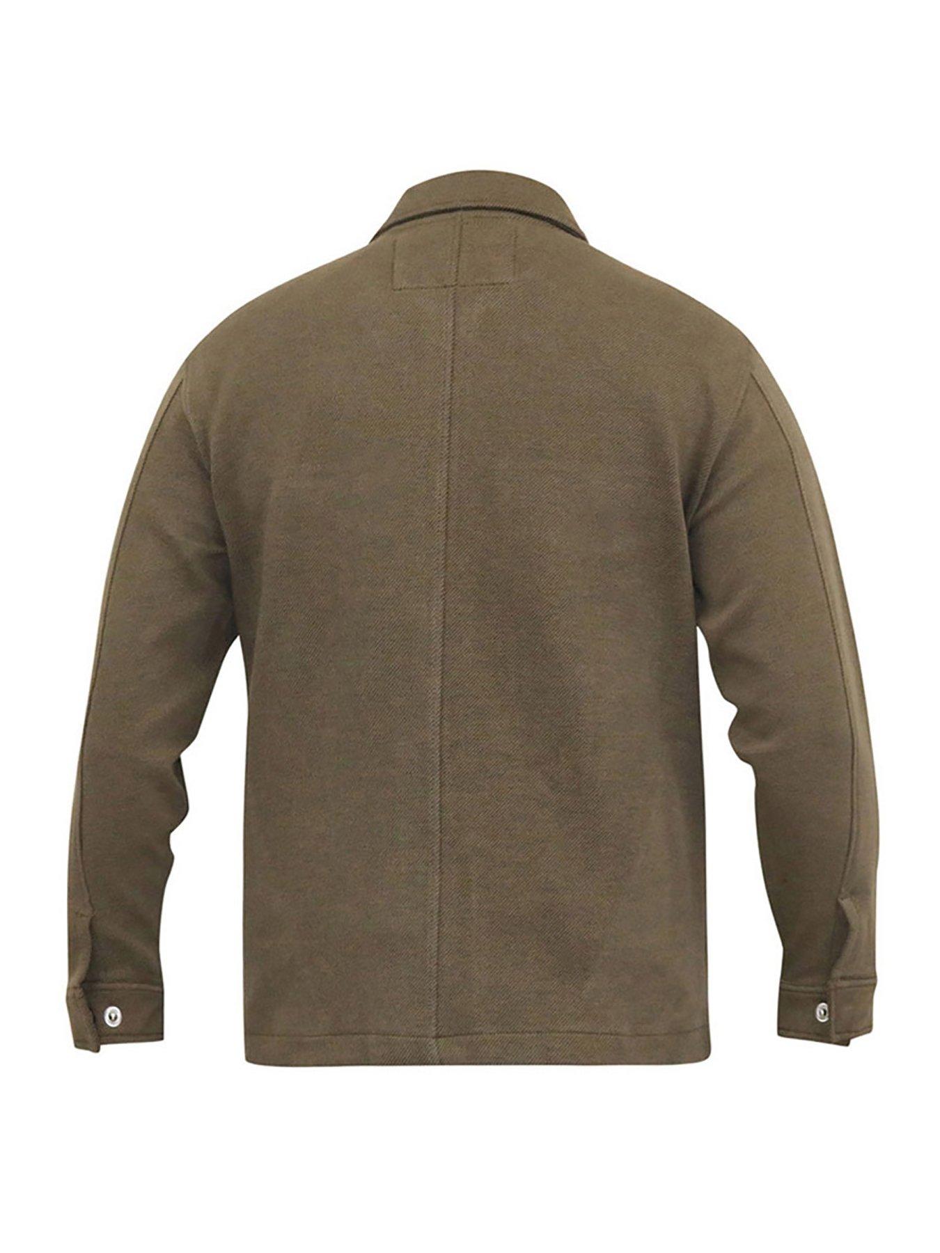 Image 4 of 4 of D555 D555 Lodi Stretch Zip Through Jacket - Stone