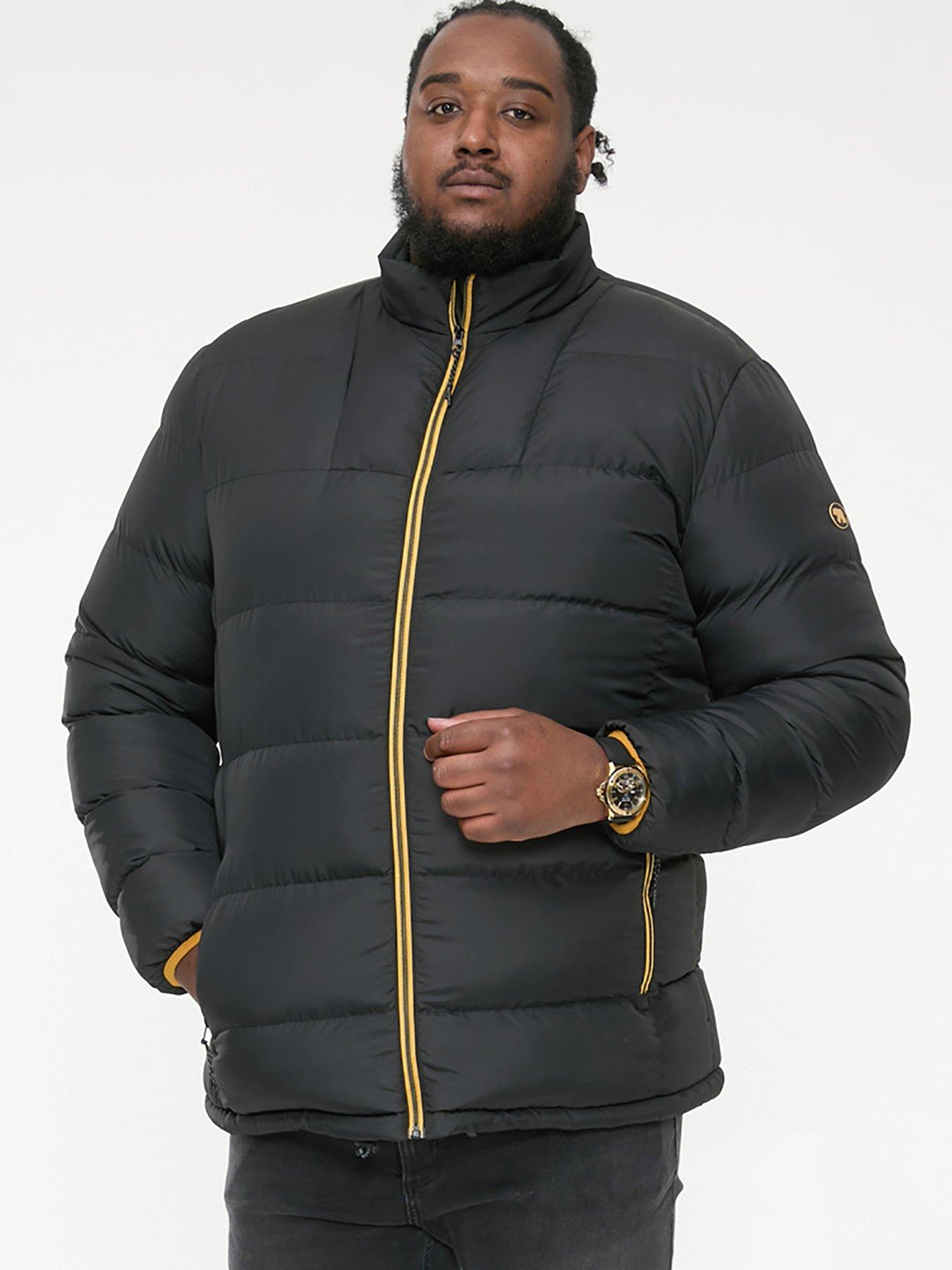 Image 1 of 4 of D555 D555 Cristiano Puffer Jacket -black