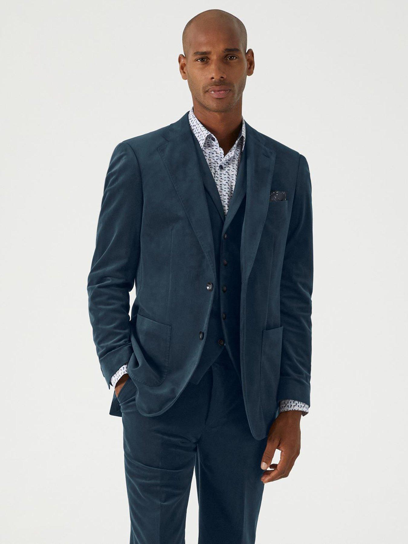 Image of Skopes Skopes Atkinson Corduroy Tailored Fit Suit Jacket