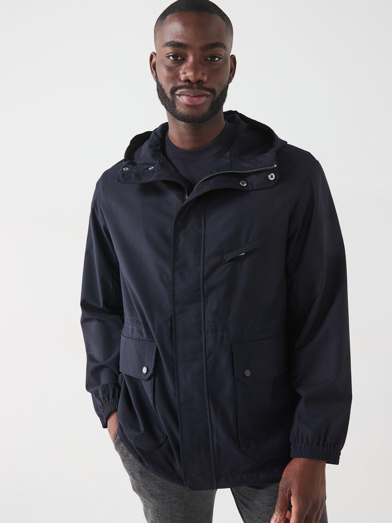 armani-exchange-hooded-field-jacket-navydetail