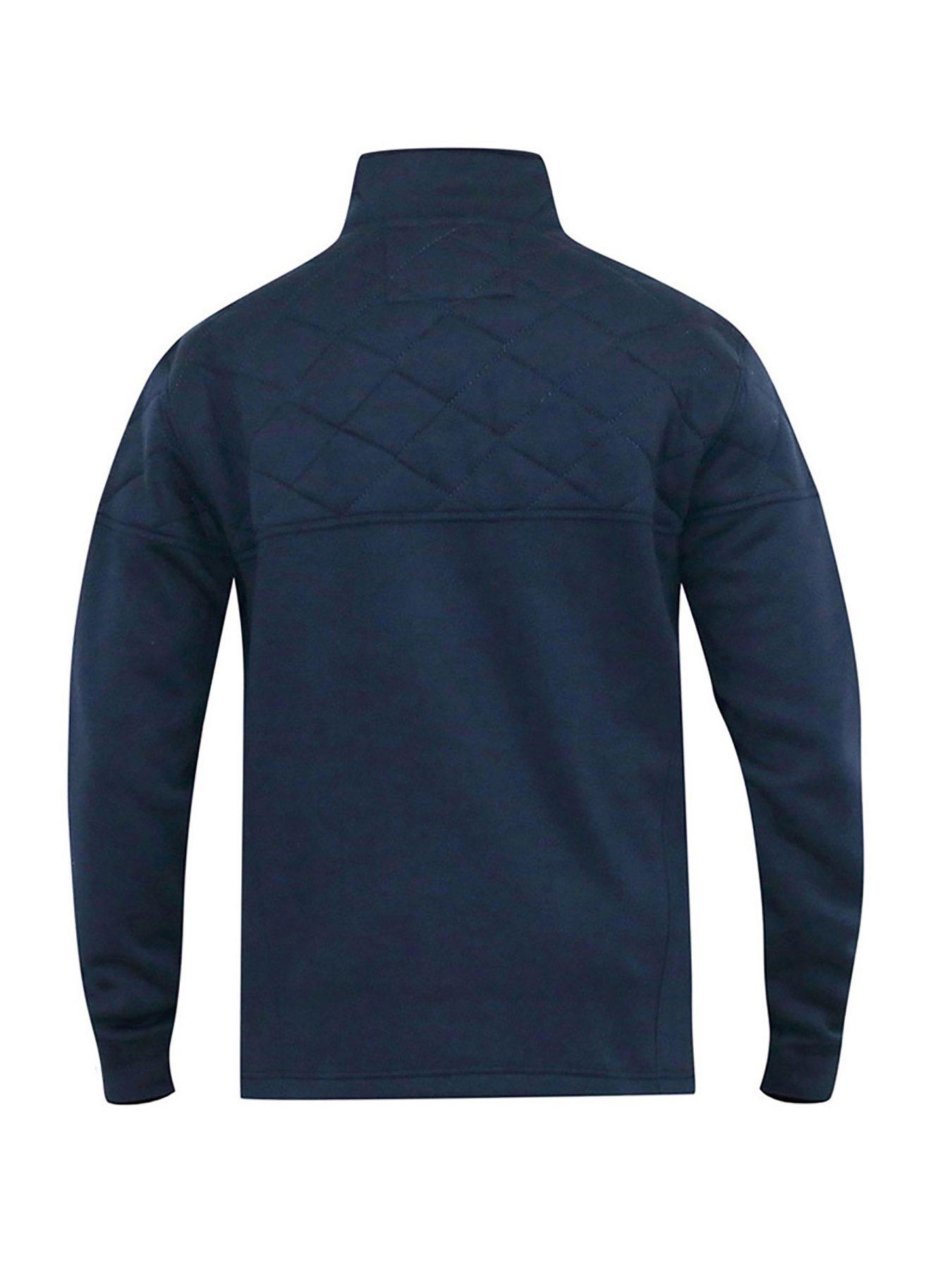 d555-d555-swann-quarter-neck-sweatshirt-with-quilted-top-panel-navydetail