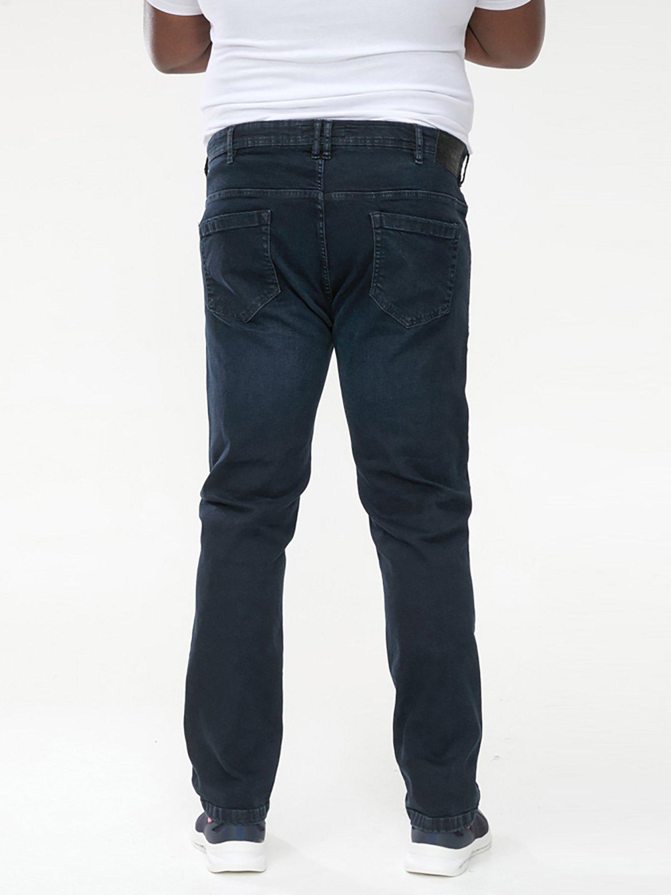 d555-d555-daniel-tapered-fit-stretch-jeans-blueblackstillFront