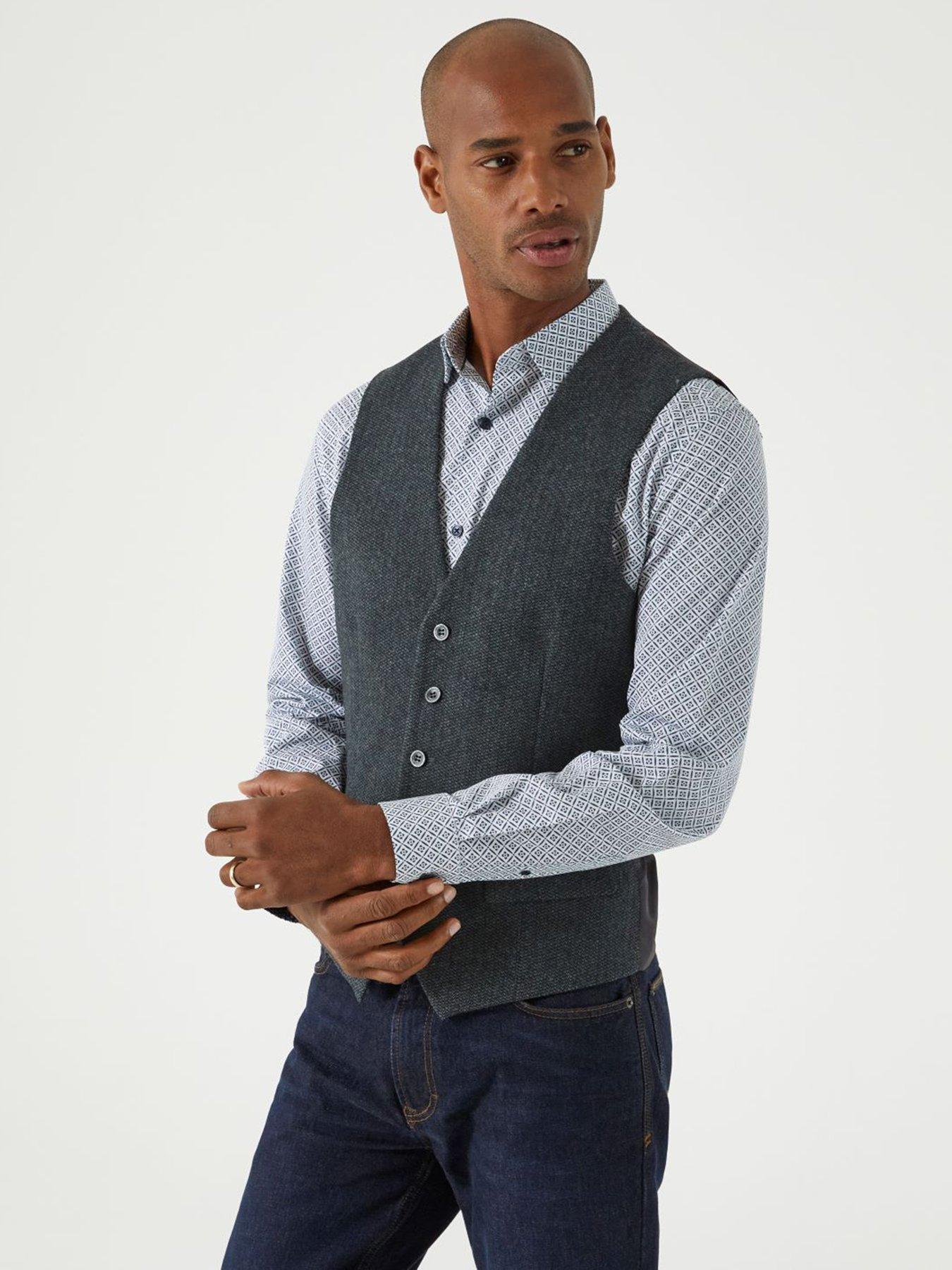 skopes-newsam-tailored-fit-waistcoat-green