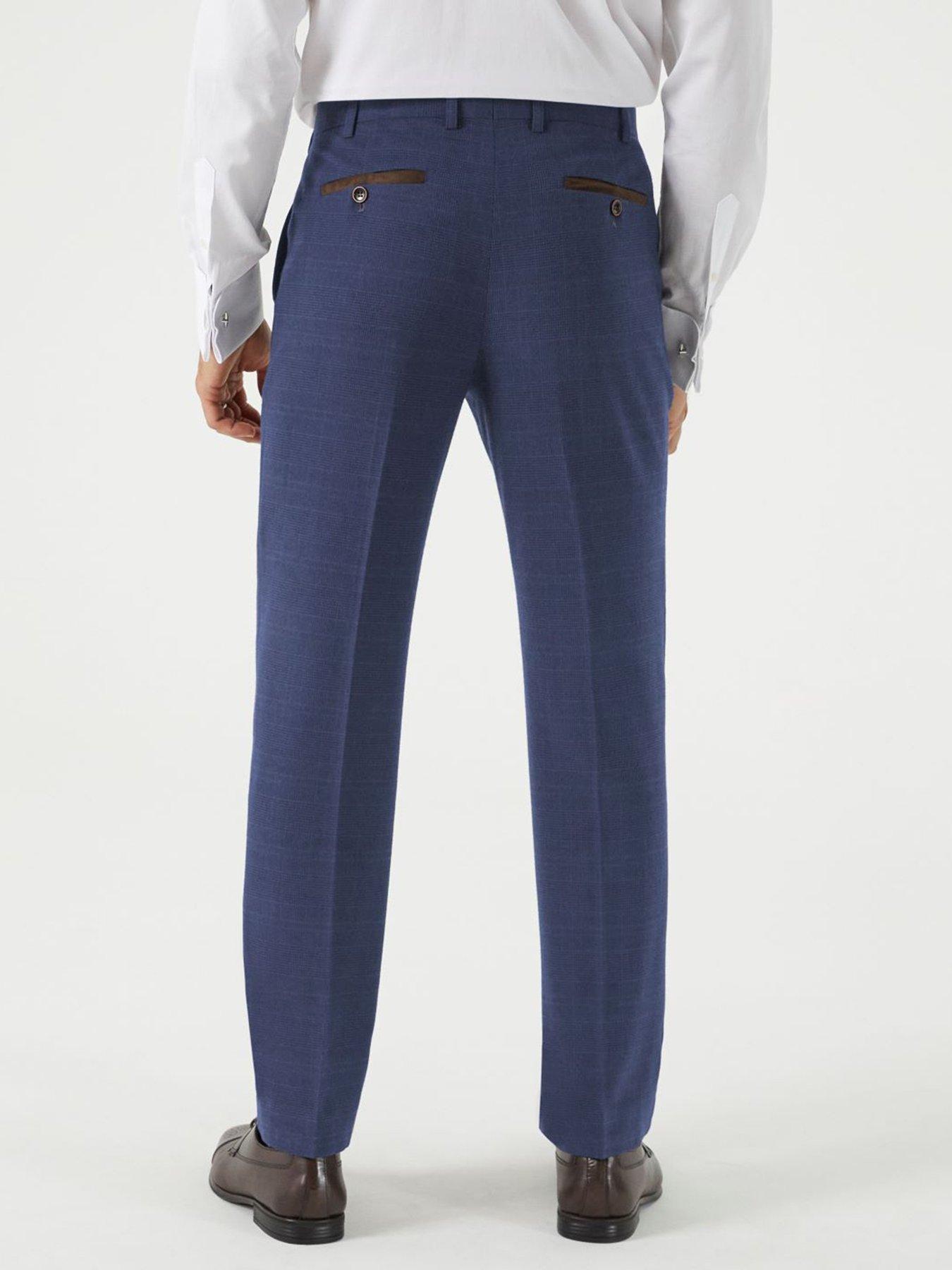 skopes-guildford-check-tailored-fit-suit-trousers-navystillFront