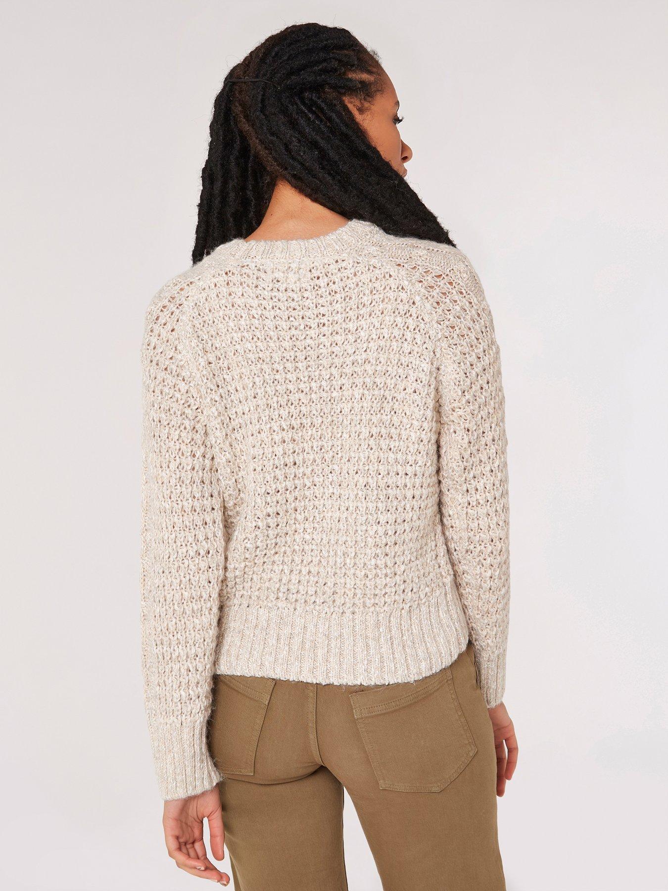 apricot-apricot-bobble-and-waffle-knit-jumperstillFront