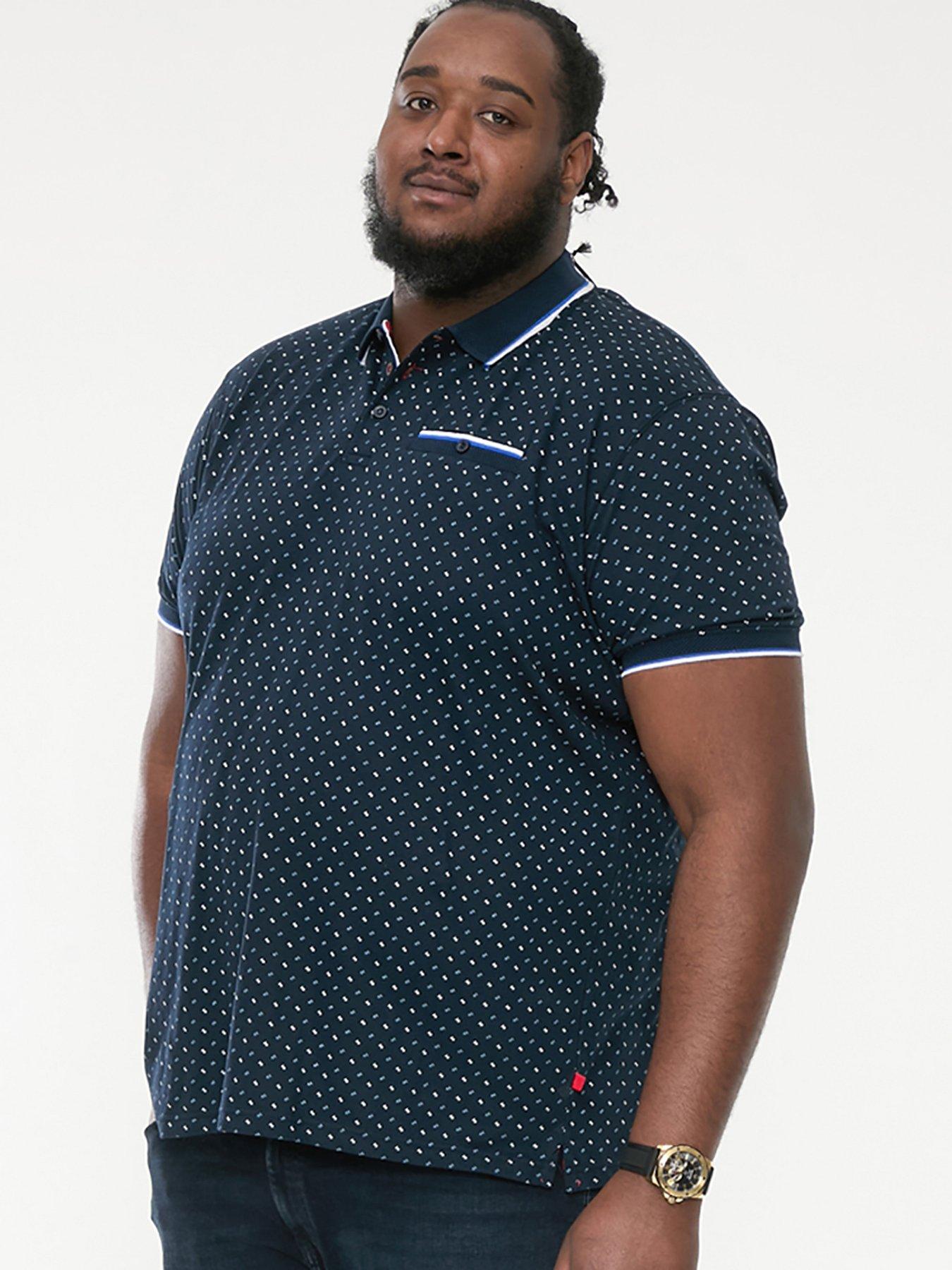 d555-oakley-jersey-polo-shirt-with-jacquard-collar-navy