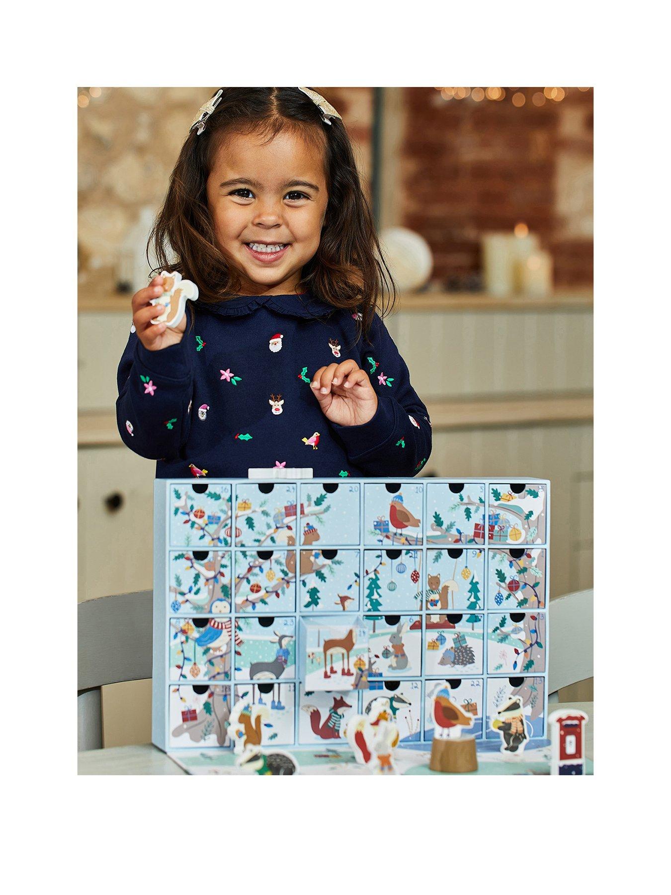 Image of JoJo Maman Bebe Christmas Woodland Filled Advent Calendar