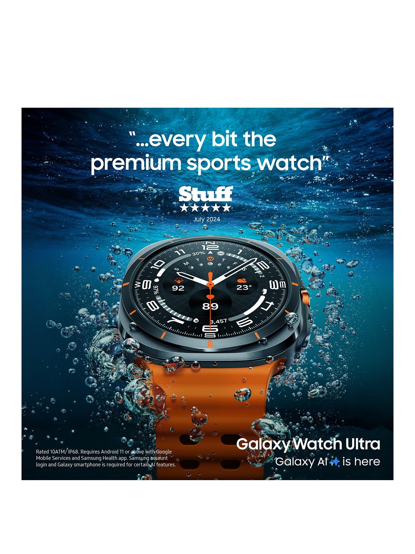 Image 3 of 8 of Samsung Galaxy Watch Ultra 47mm LTE White with Buds3Pro White