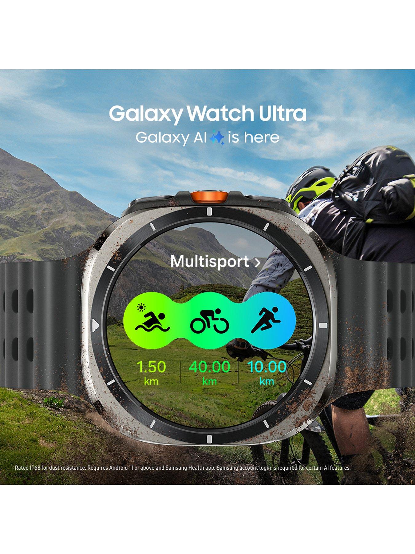 Image 4 of 8 of Samsung Galaxy Watch Ultra 47mm LTE White with Buds3Pro White