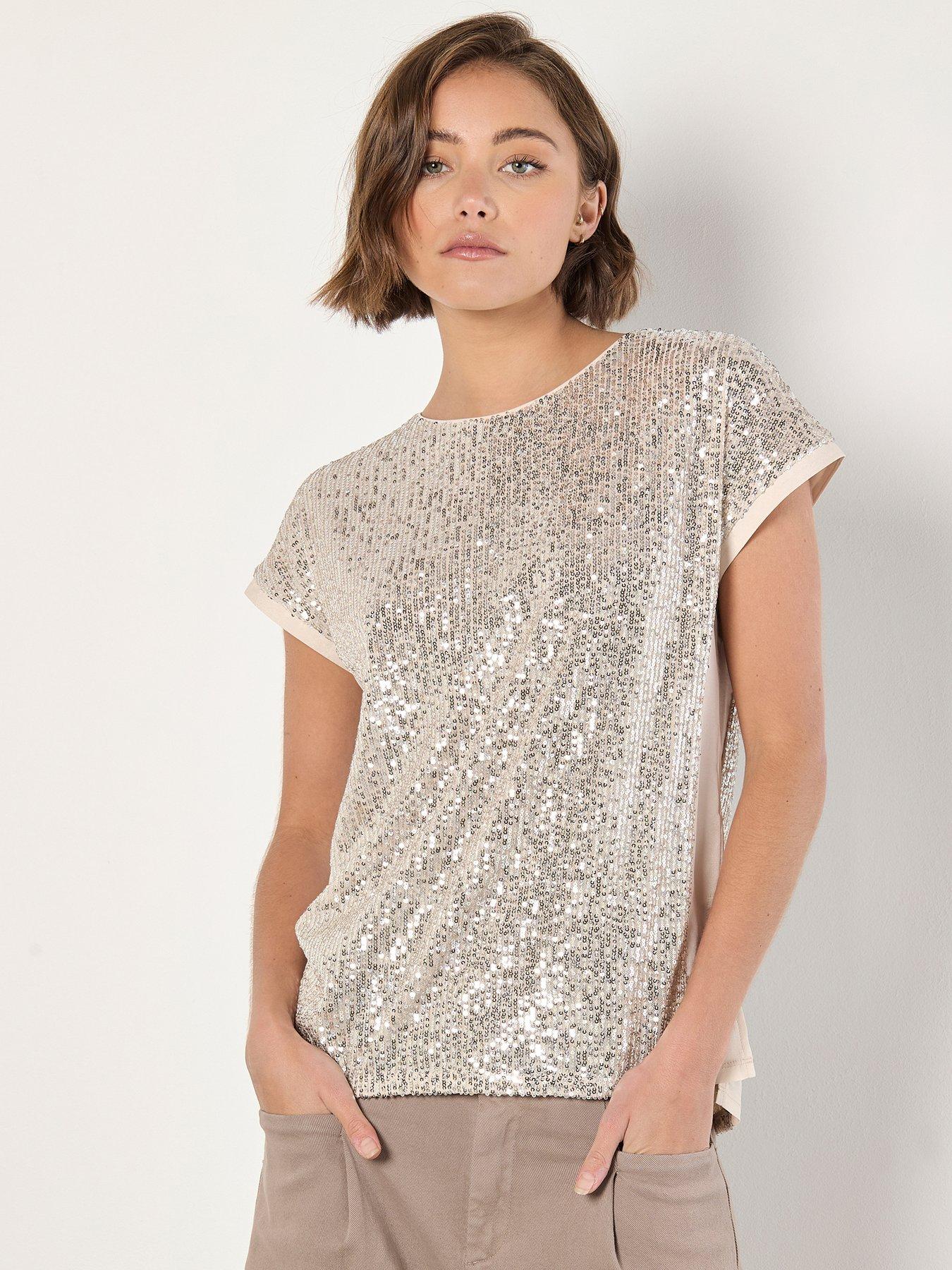 apricot-sequin-line-top