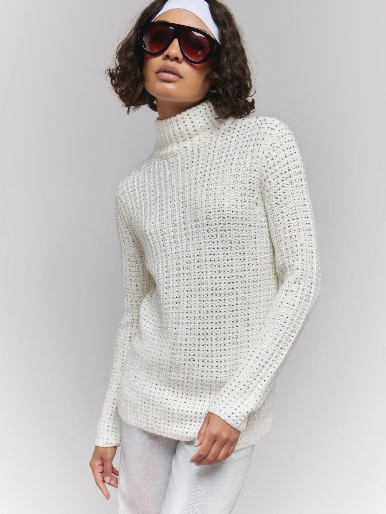 river-island-heatseal-wow-jumper-white