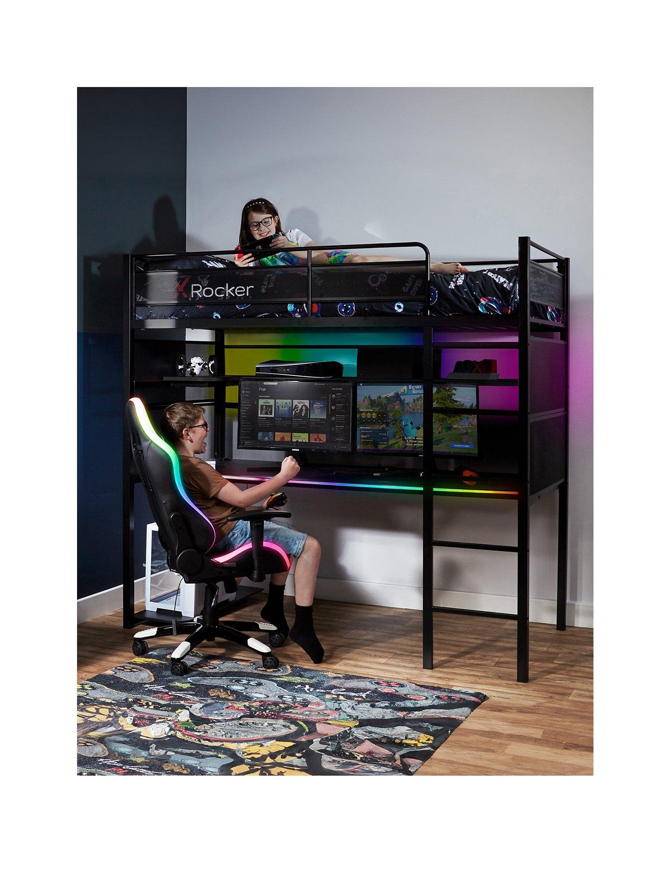 x-rocker-battle-bunk-rgb-sync-gaming-bedstillFront