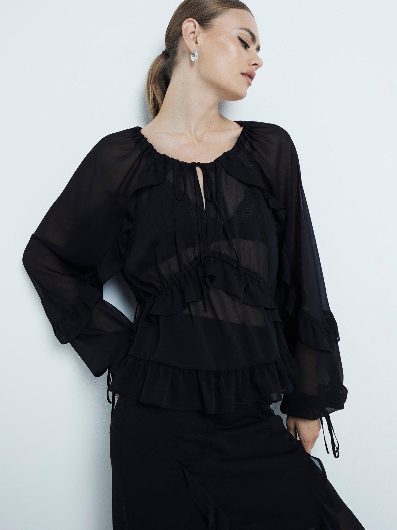 river-island-chiffon-ruffle-tie-detail-blouse-black