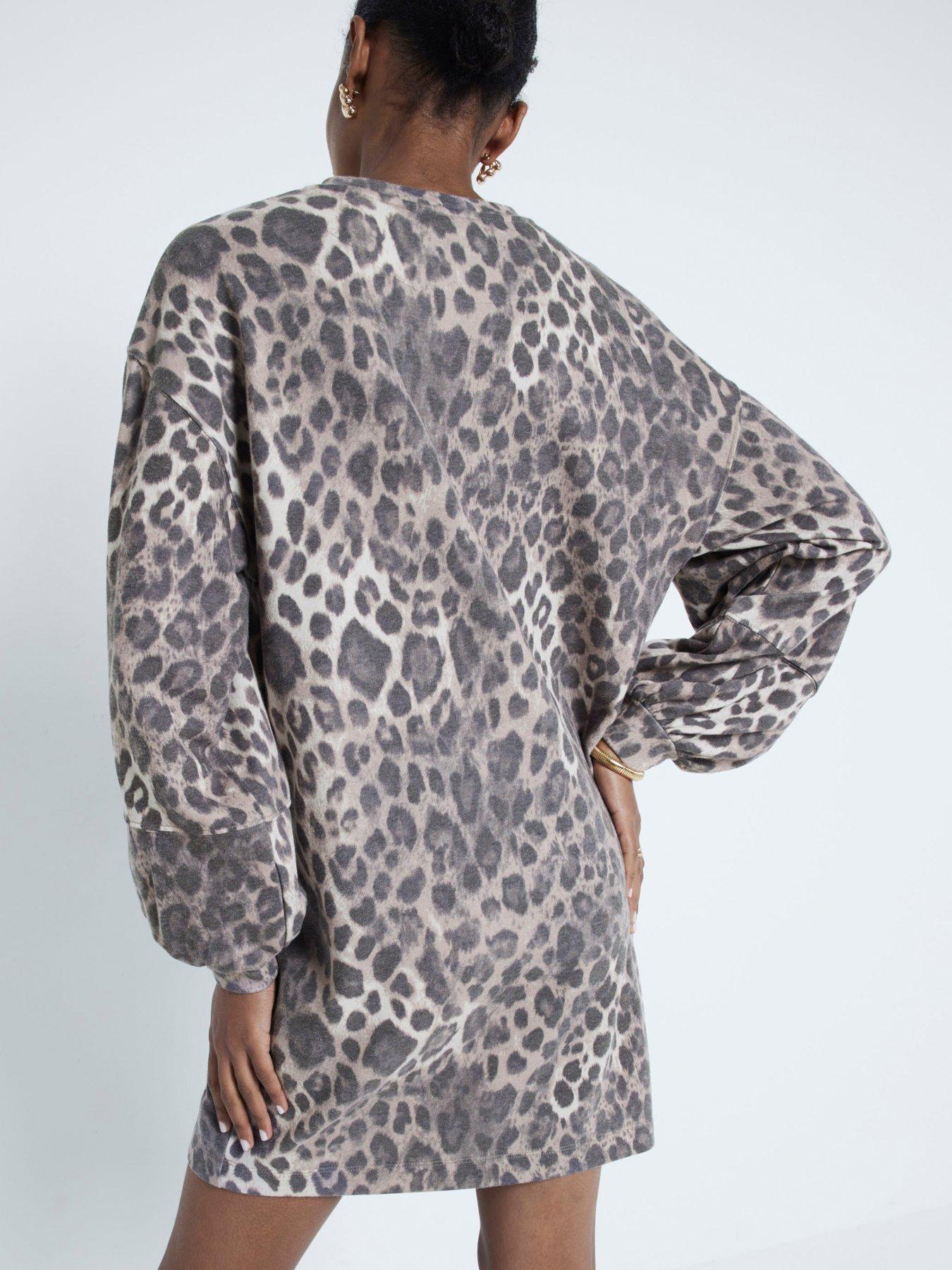 river-island-leopard-mini-sweat-dress-brownstillFront